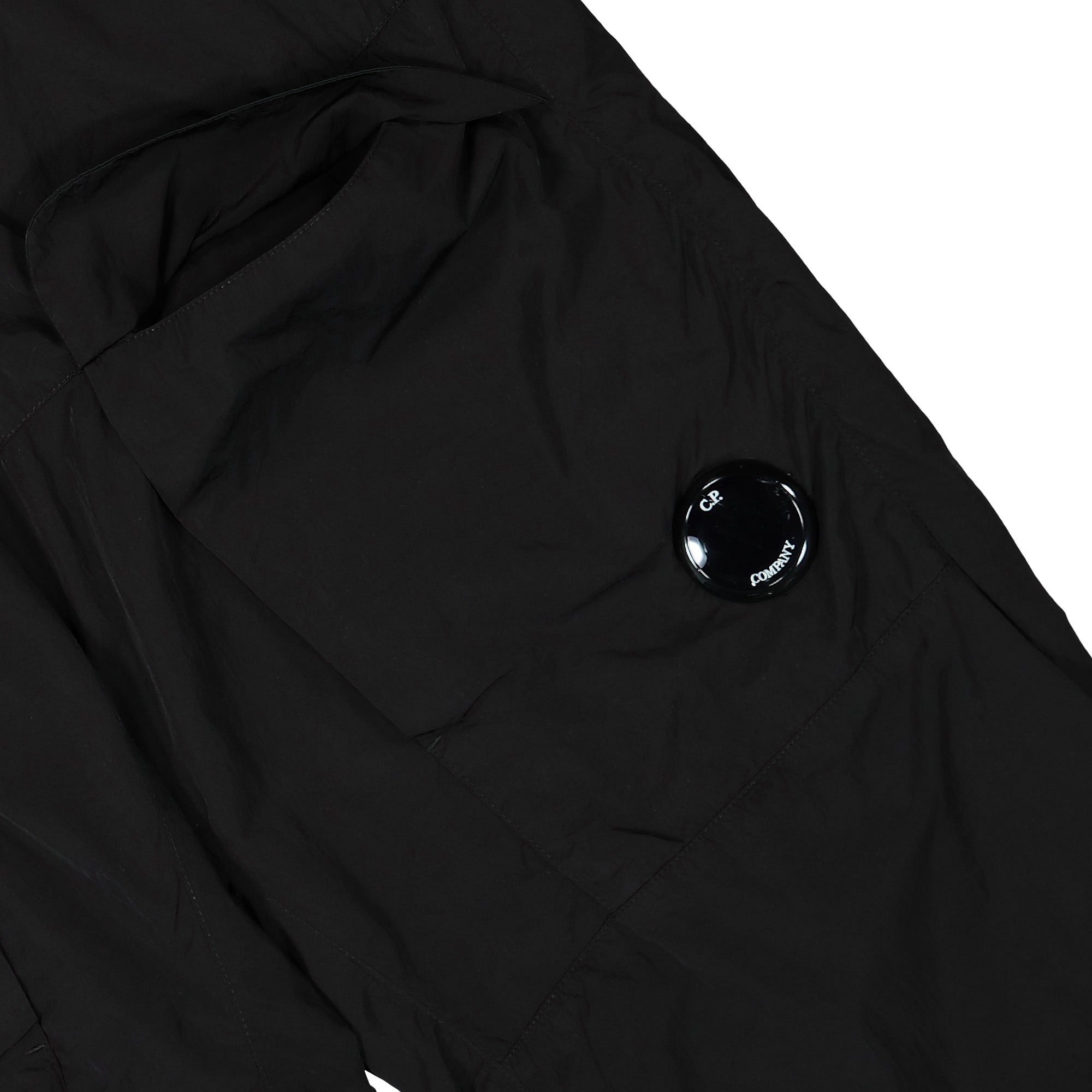 C.P. Company Chrome-R Loose Cargo Pants Black Cargo Pants Detail view 2 | Overkill