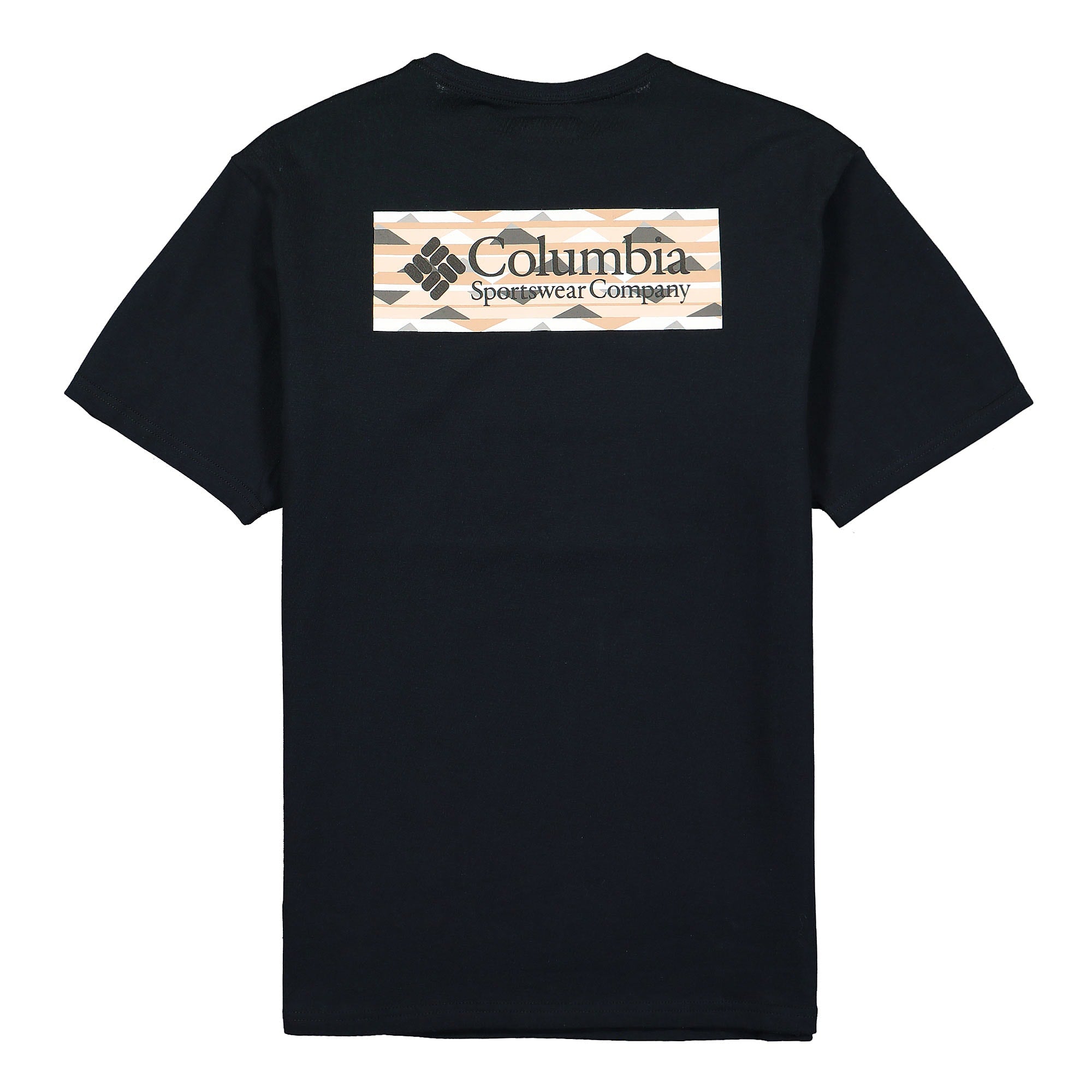 Columbia North Cascades Short Sleeve Tee Black T-Shirts Close-up | Overkill