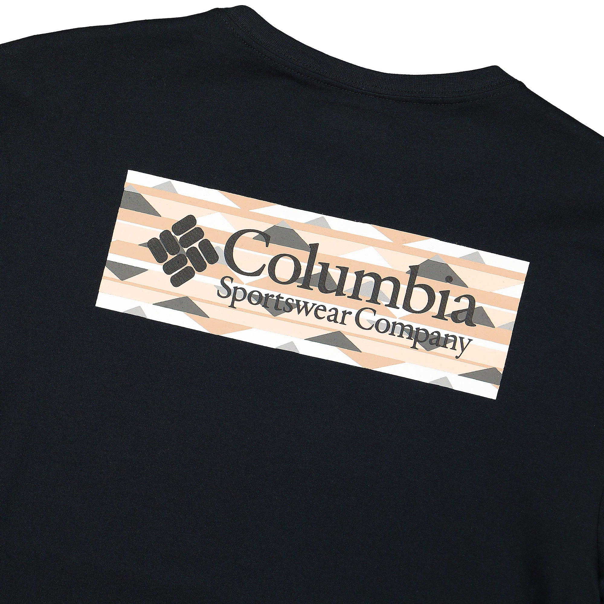 Columbia North Cascades Short Sleeve Tee Black T-Shirts Detailfoto | Overkill