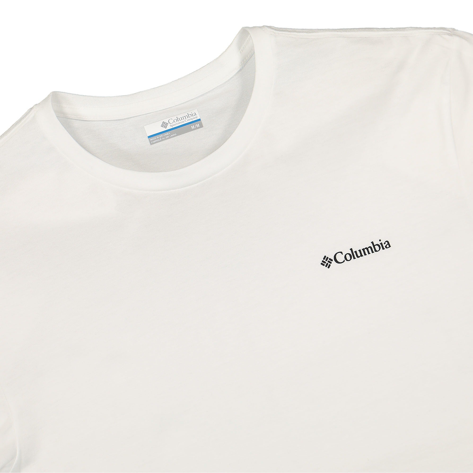 Columbia North Cascades Short Sleeve Tee White T-Shirts Close-up | Overkill