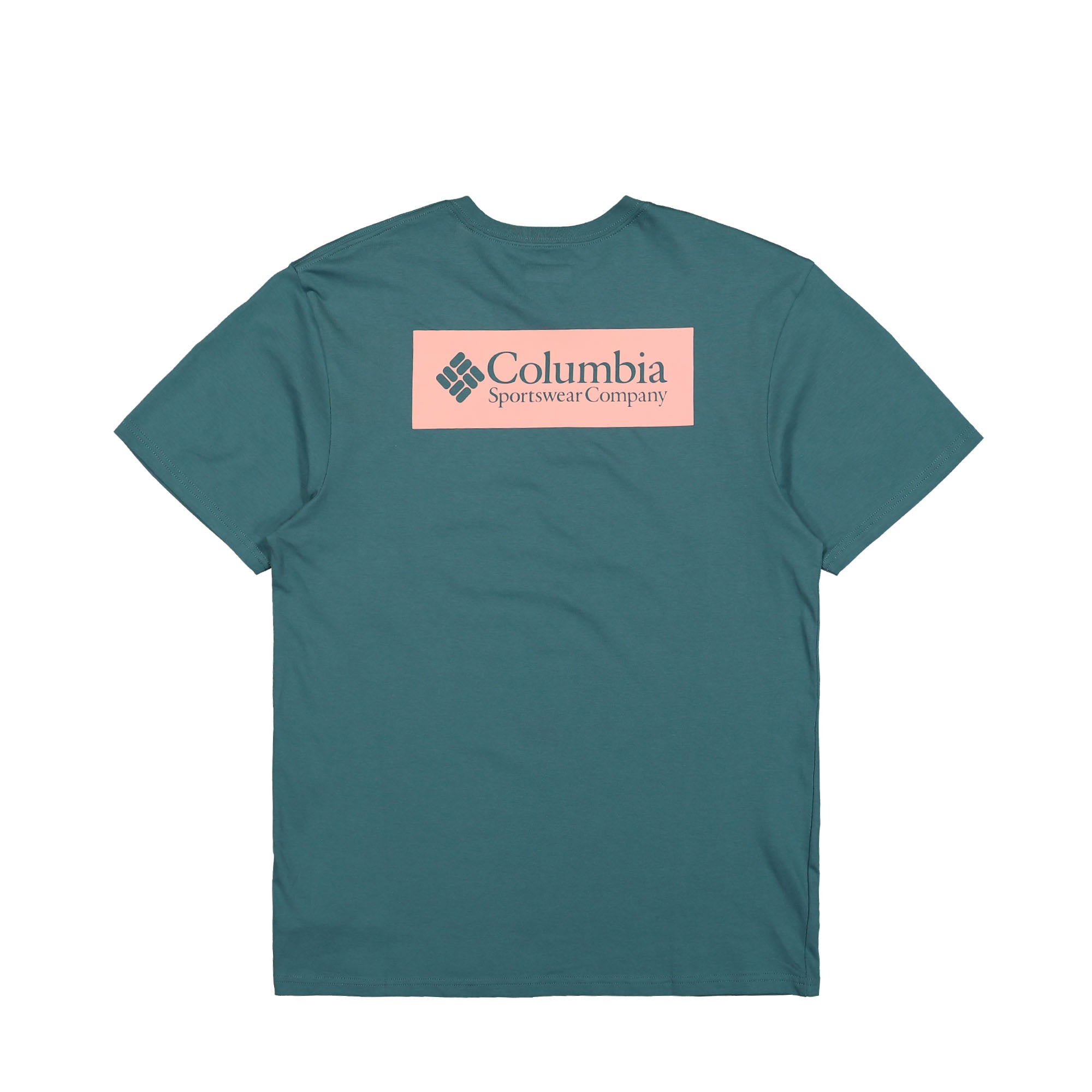 Columbia North Cascades Short Sleeve Tee Cloudburst T-Shirts Close-up | Overkill