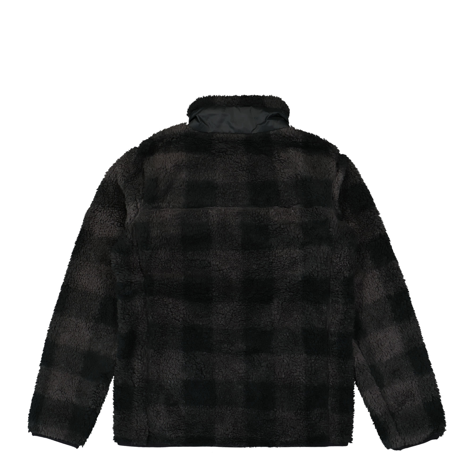 Columbia Winter Pass Print Fleece Full Zip Black Check Jackets Material | Overkill