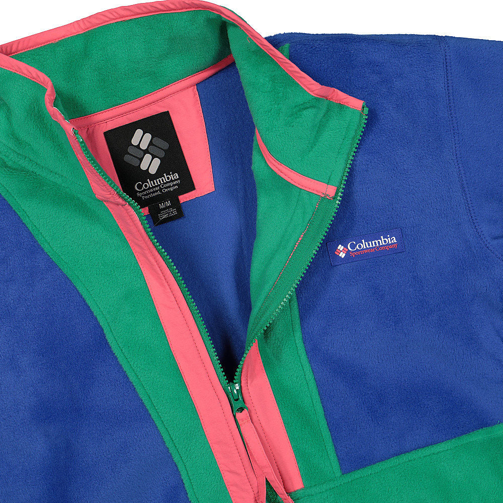 Columbia Back Bowl Full Zip Fleece Lapis Blue Fleece Jackets Detailfoto | Overkill
