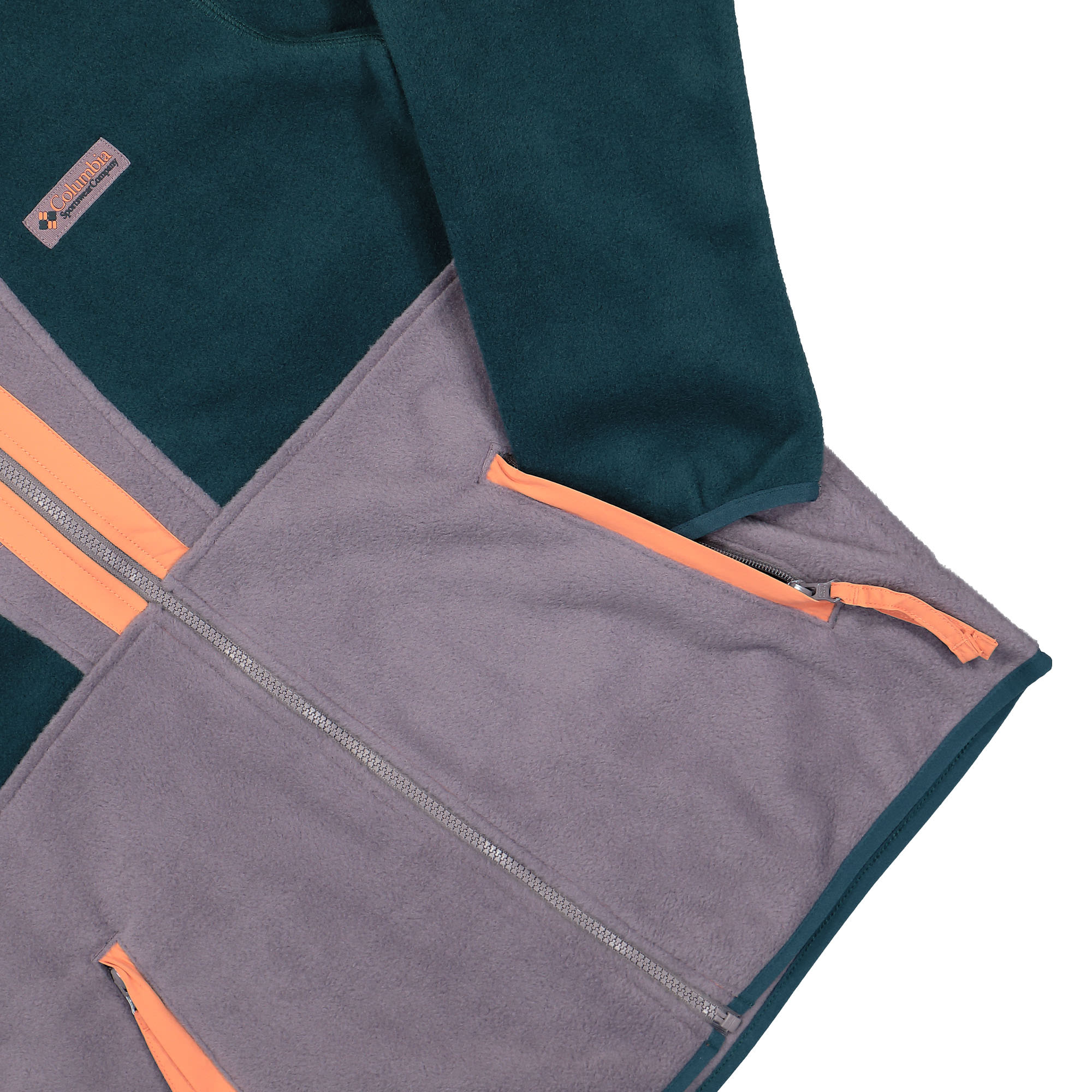Columbia Back Bowl Full Zip Fleece Night Wave, Granite Purple Fleece Jackets Detailfoto | Overkill