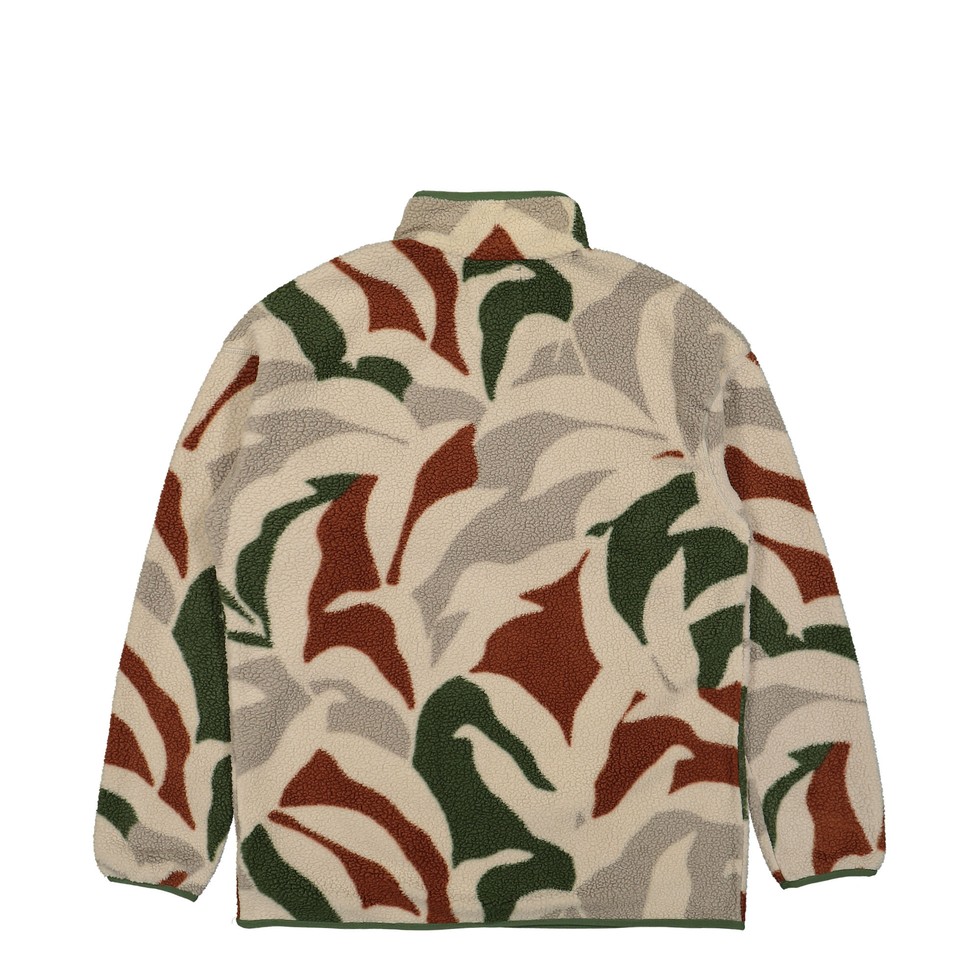 Columbia Helvetia Half Snap Fleece Flint Grey Floristic Print / Auburn / Canteen Sweatshirts Material | Overkill