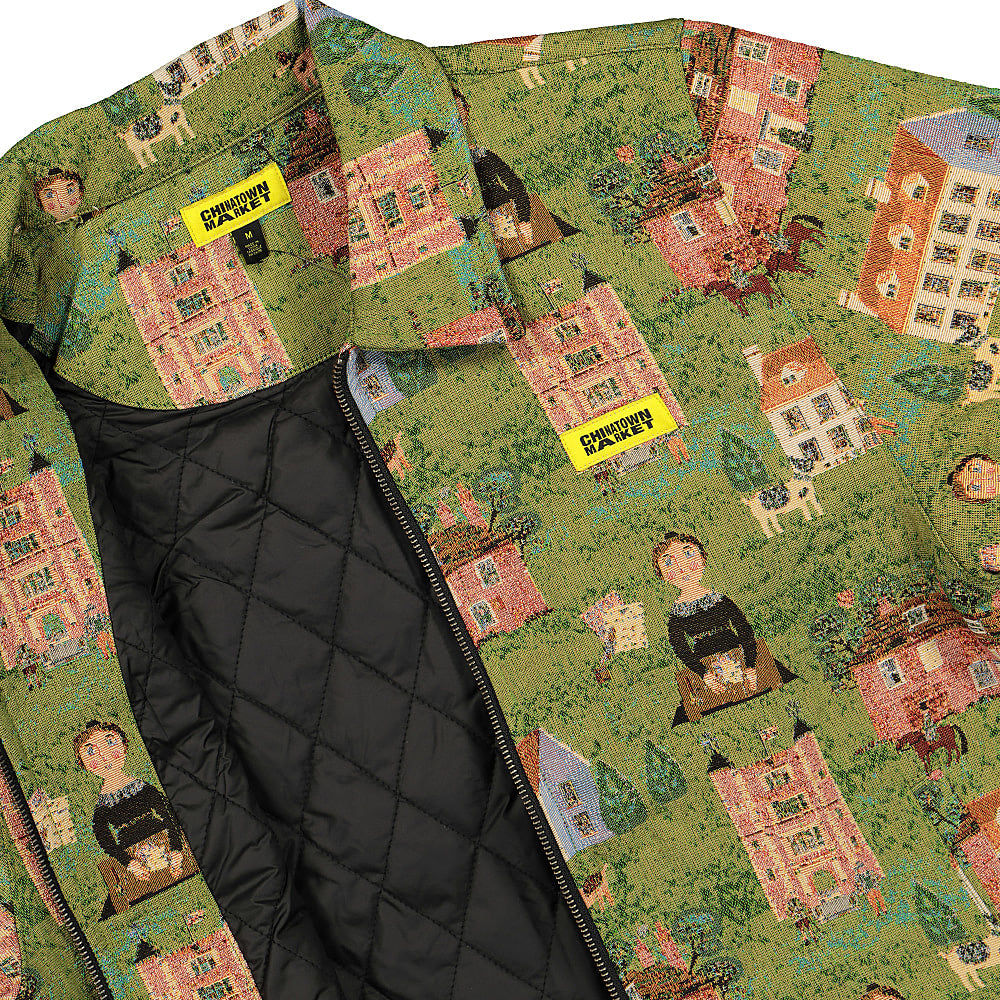 Market Woven Tapestry Jacket Multi Jackets Close-up | Overkill