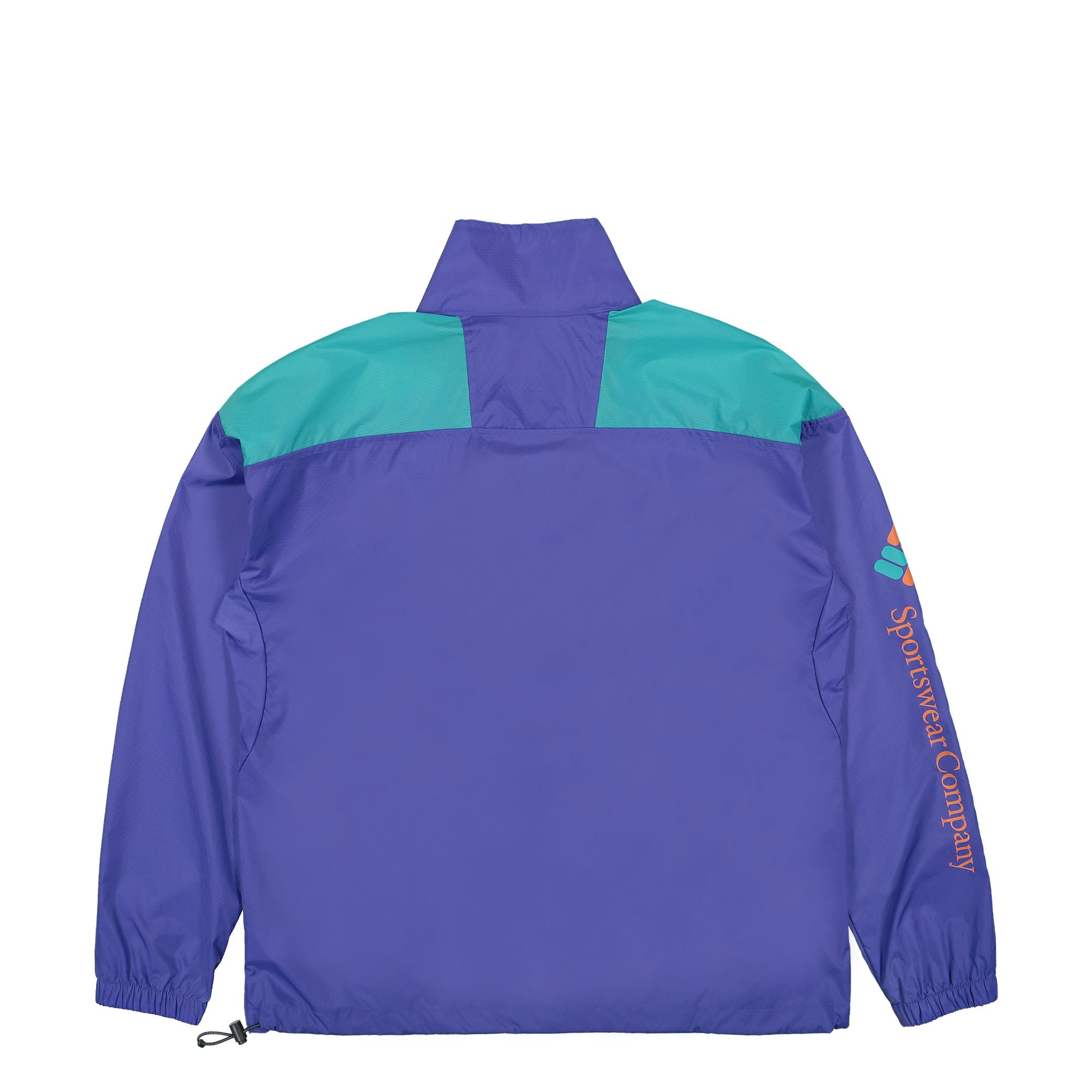 Columbia Riptide Anorak Purple Lotus / Bright Aqua / Desert Orange Windbreaker Material | Overkill