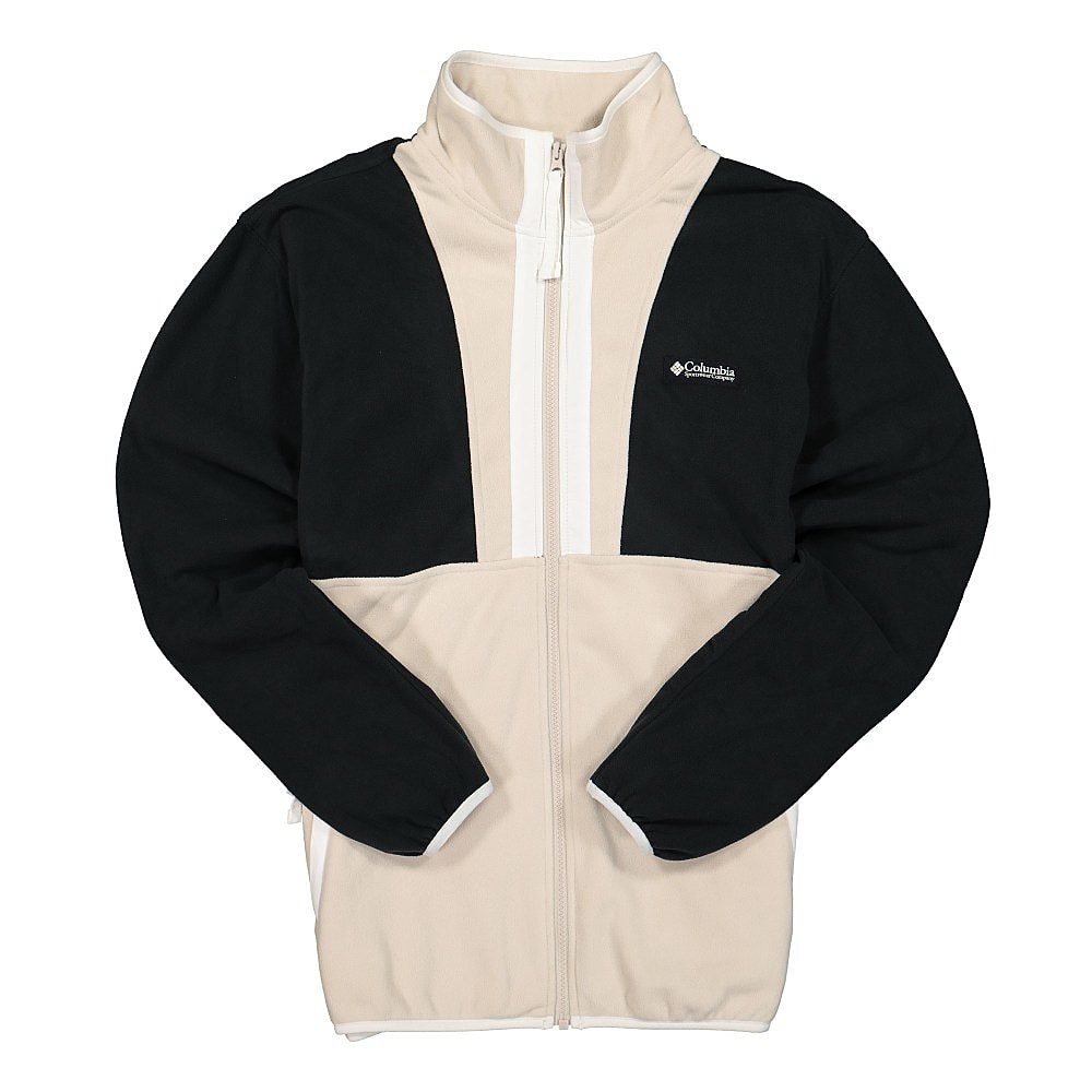 Columbia Back Bowl Lightweight Fleece Jacket Black / Dark Stone / White Fleece Jackets 1890764012 | Overkill