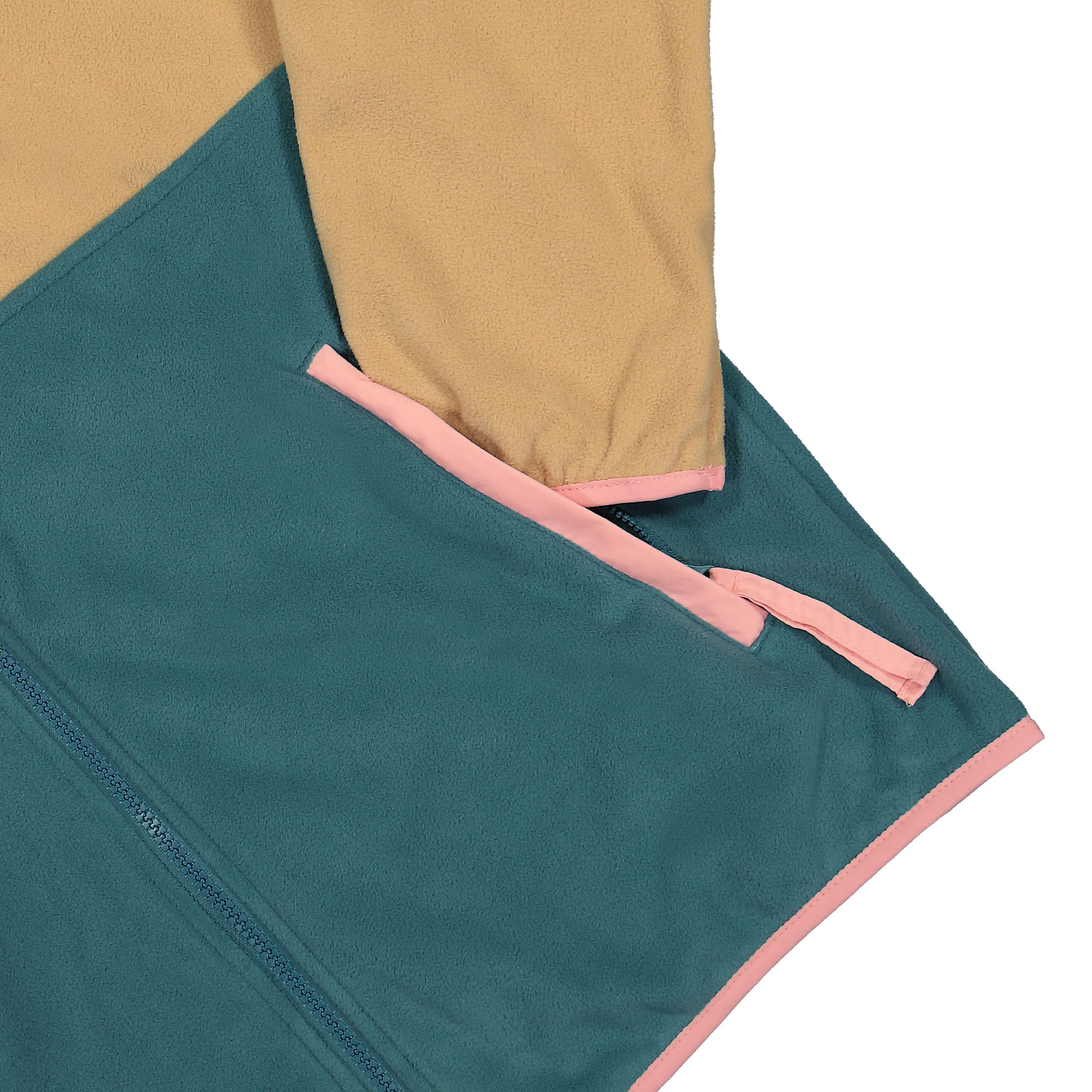 Columbia Back Bowl Fleece Lightweight Jacket Canoe / Cloudburst / Salmon Rose Fleece Jackets Detailfoto | Overkill
