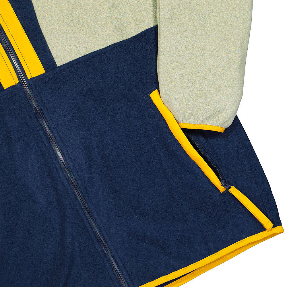 Columbia Back Bowl Lightweight Fleece Jacket Safari / Collegiate Navy / Bright Gold Fleece Jackets Detailfoto | Overkill