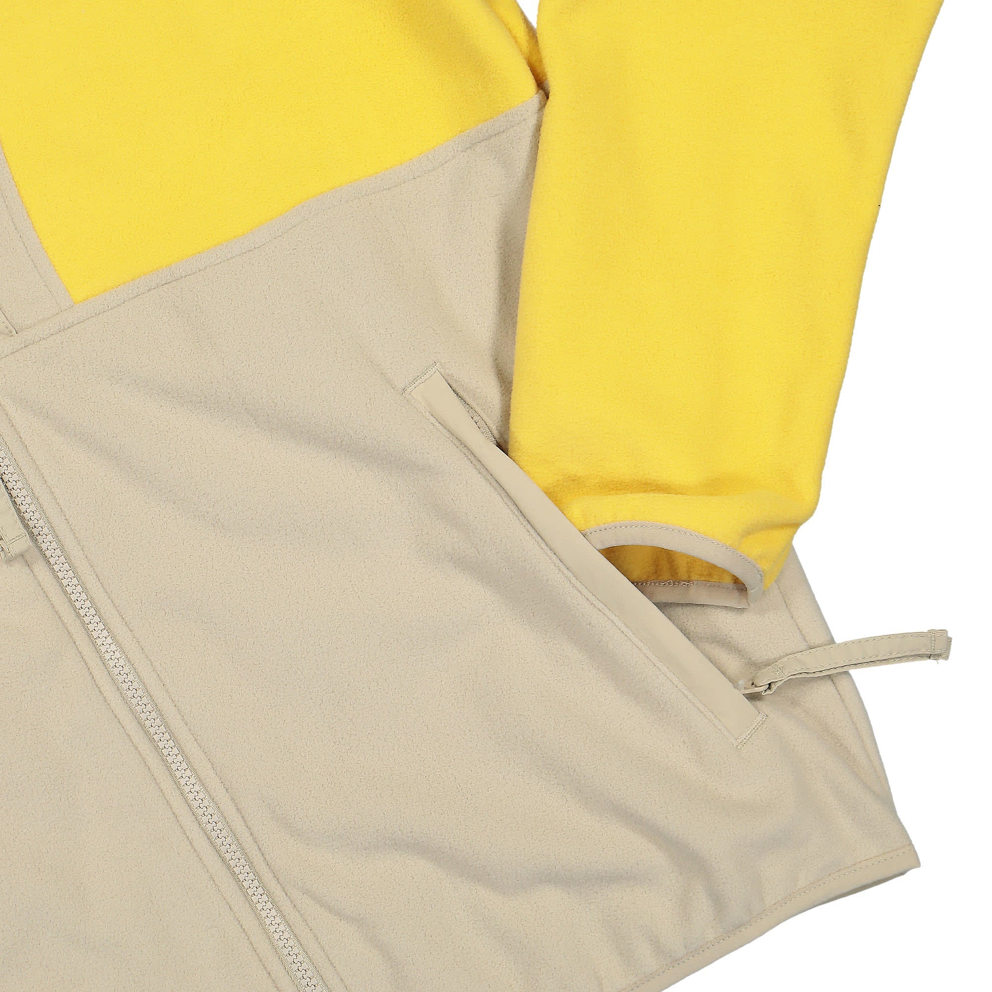 Columbia Back Bowl Lightweight Fleece Jacket Golden Nugget Ancient Fossil Fleece Jackets Close-up | Overkill