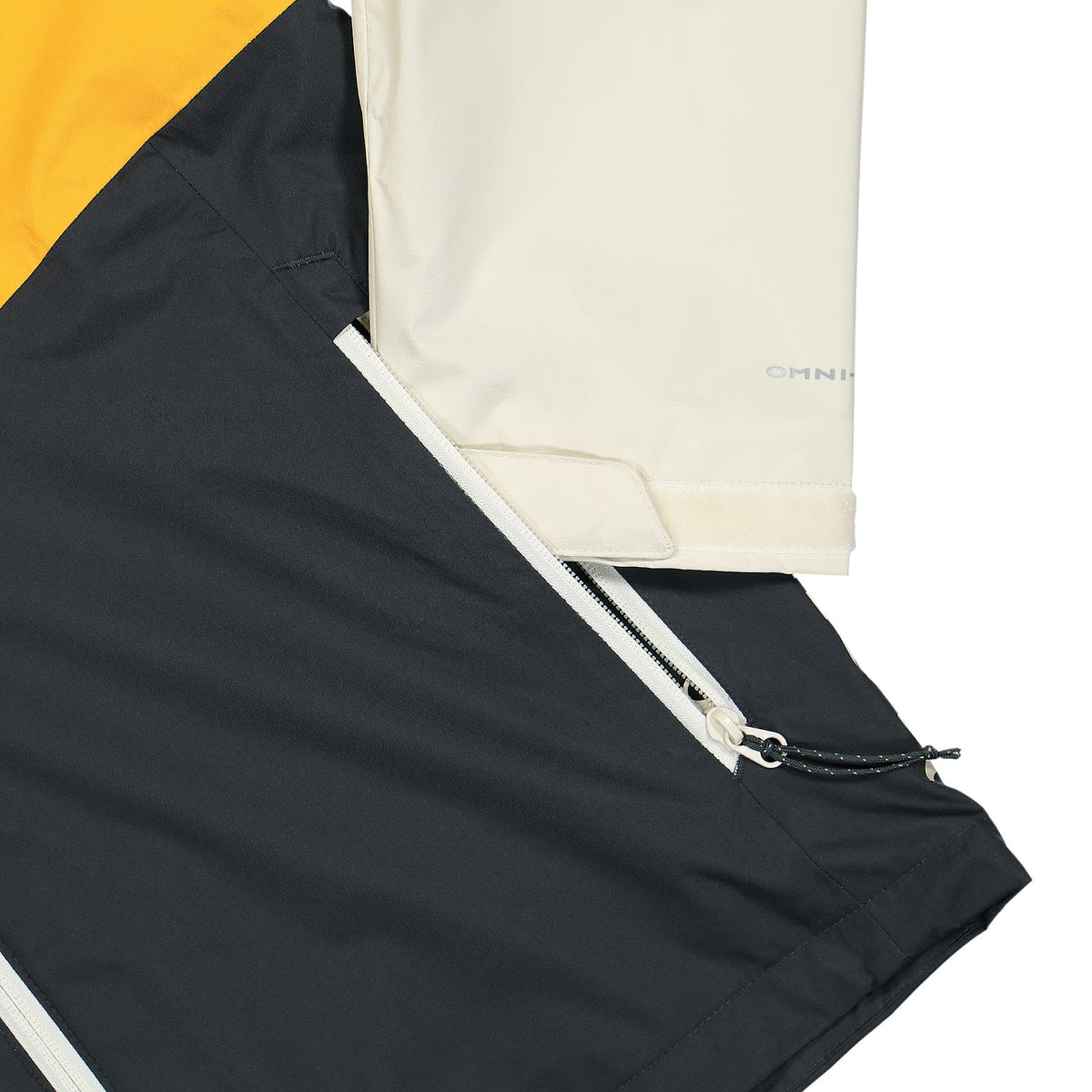 Columbia Inner Limits II Jacket Shark Chalk Mango Jackets Detailfoto | Overkill