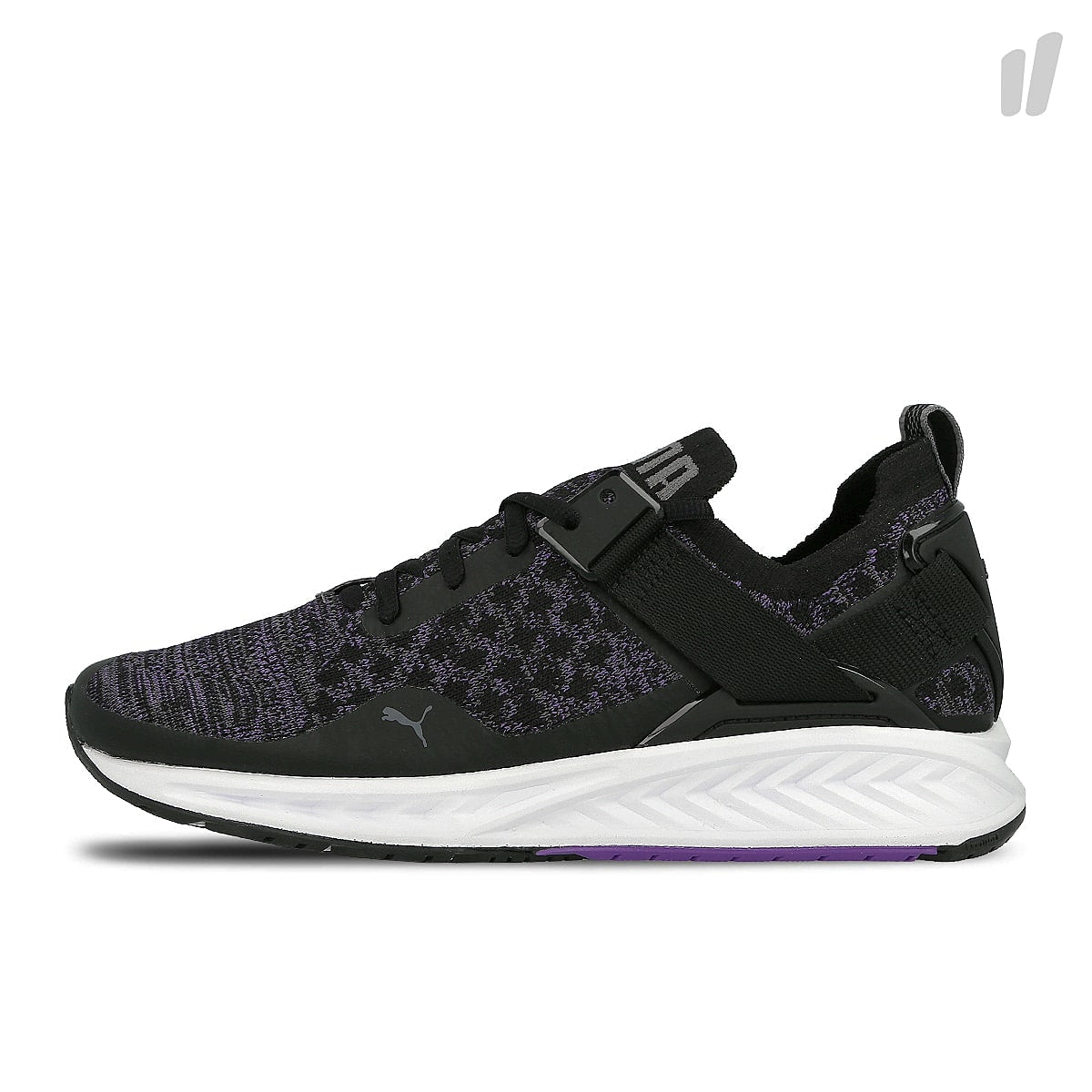 Puma wmns ignite evoknit lo Black - Purple - Quit Shade Sweatshirts 189905 01 | Overkill