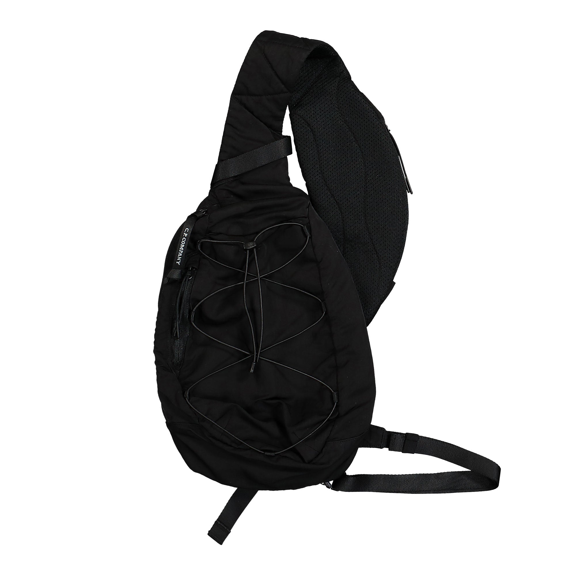 C.P. Company Nylon B Crossbody Bag Black Shoulder & Cross Body Bags 18CMAC114A-005269G-999 | Overkill