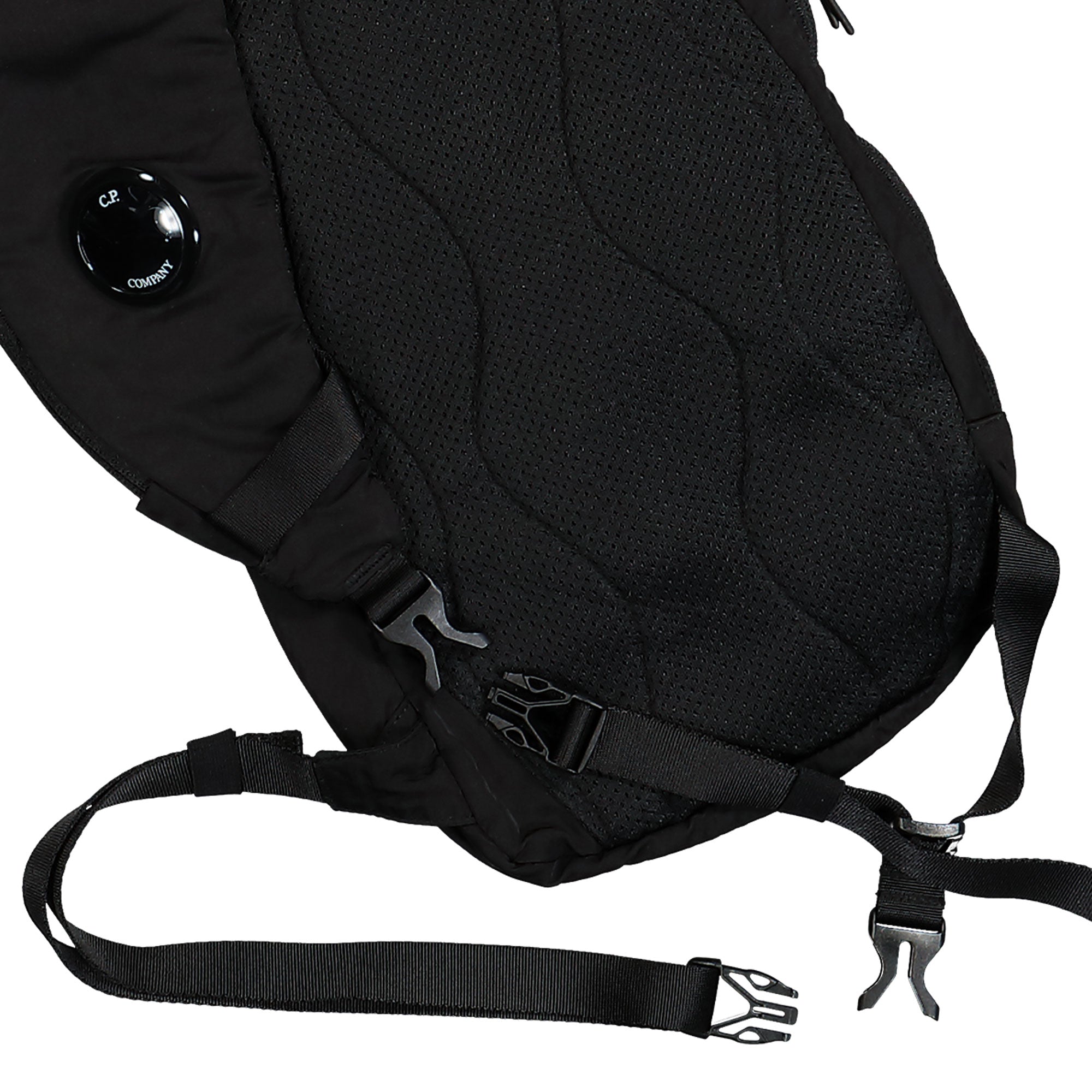 C.P. Company Nylon B Crossbody Bag Black Shoulder & Cross Body Bags Detail view 2 | Overkill