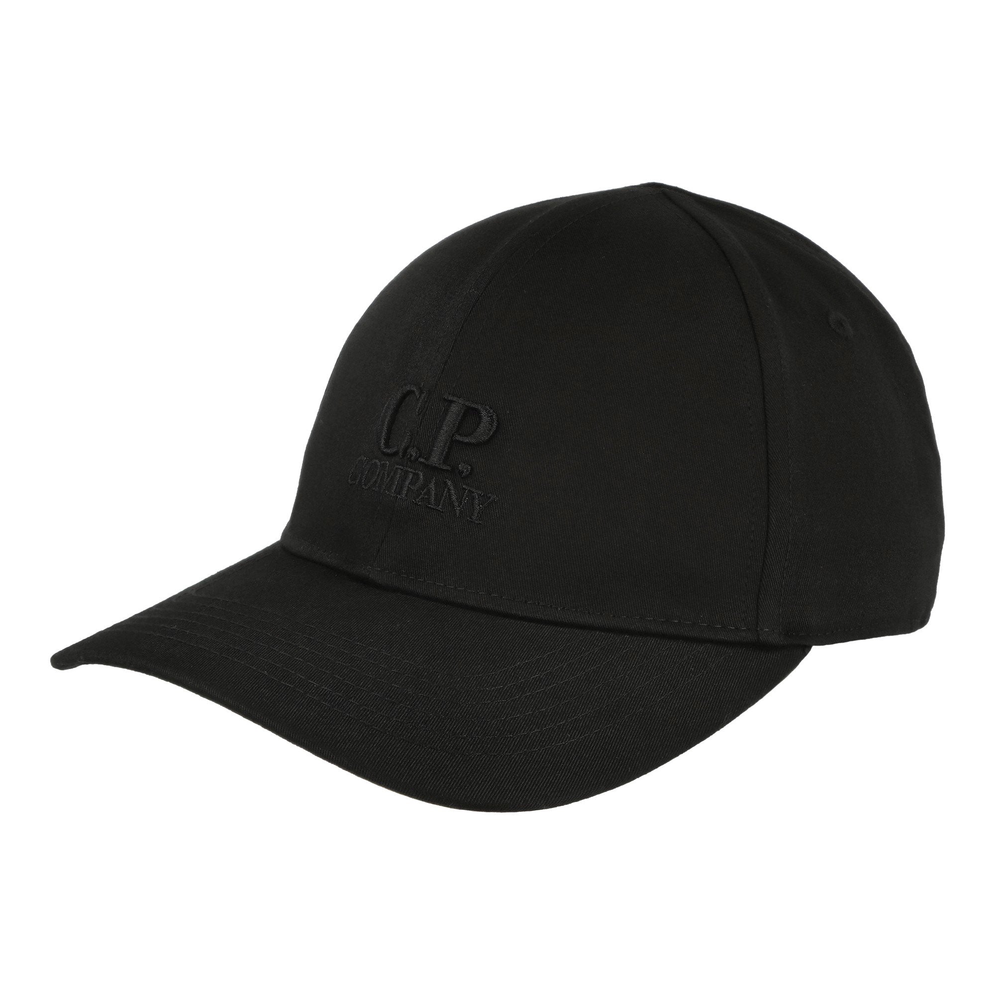 C.P. Company Baseball Cap Gabardine Black Caps 18CMAC282A-006288A-999 | Overkill