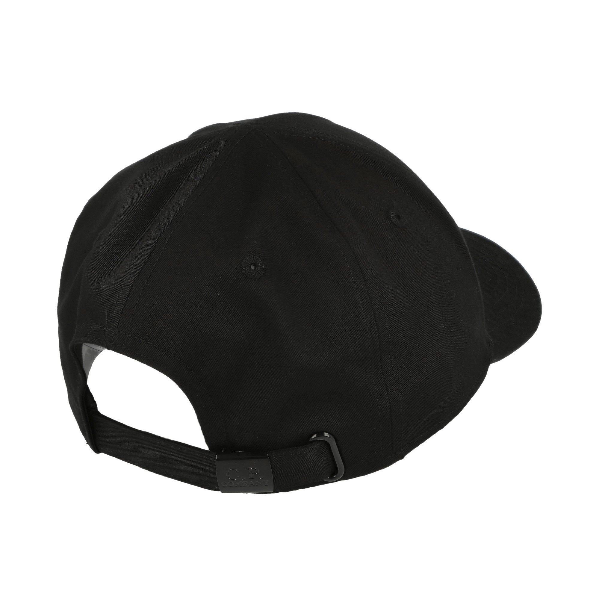 C.P. Company Baseball Cap Gabardine Black Caps Detail view 1 | Overkill
