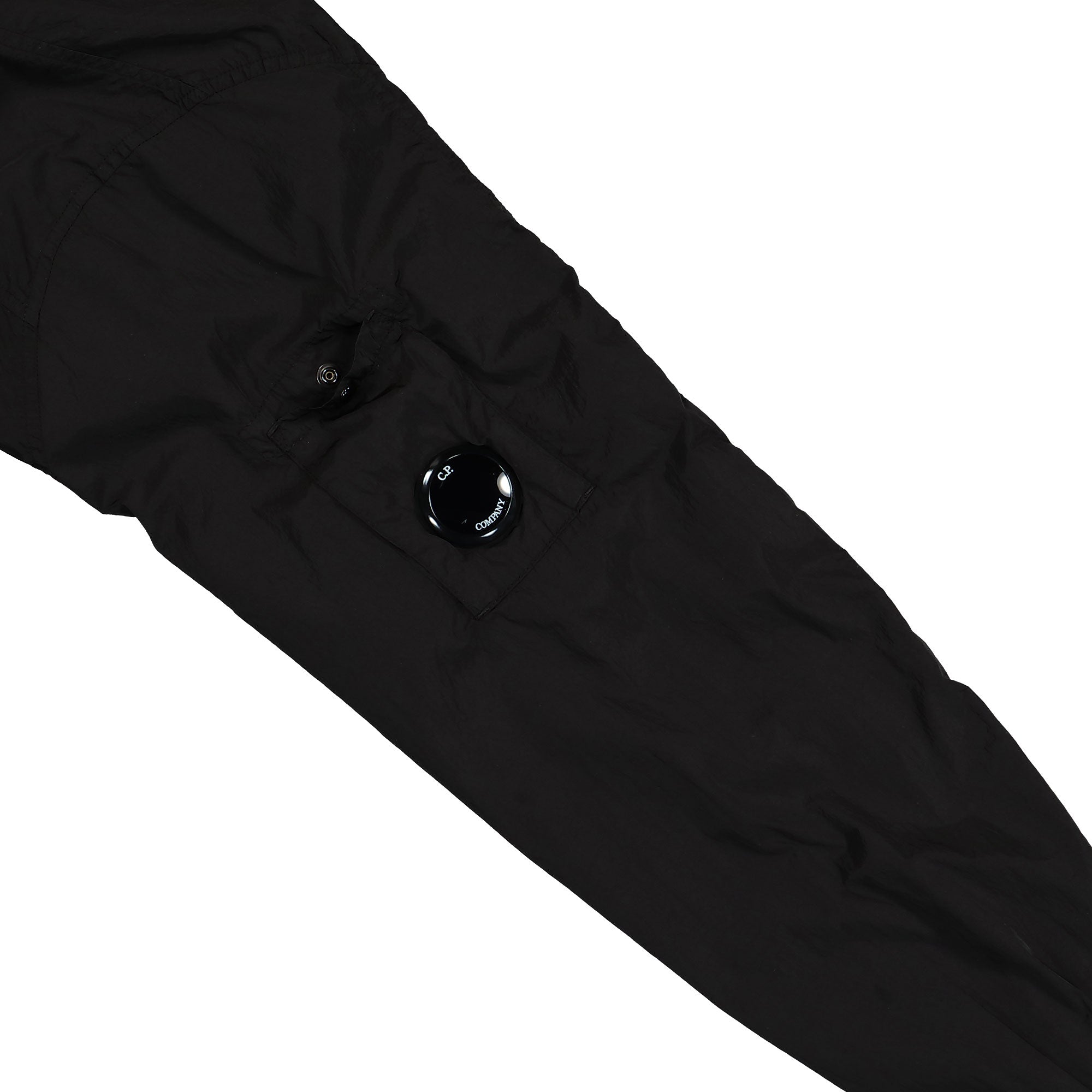 C.P. Company Chrome-R Full Zip Overshirt Black Jackets Detail view 2 | Overkill