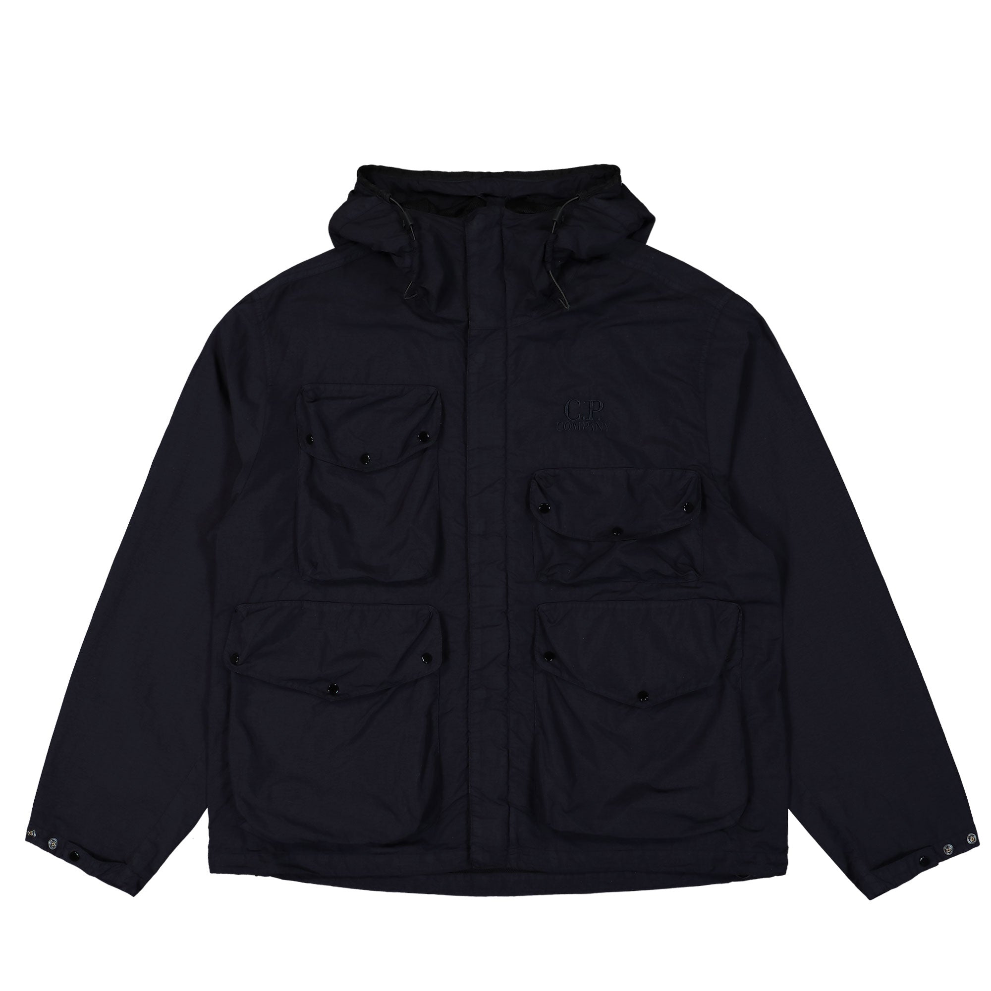 C.P. Company Flatt Nylon Goggle Jacket Total Eclipse Jackets 18CMOW050A-005991G 888 | Overkill