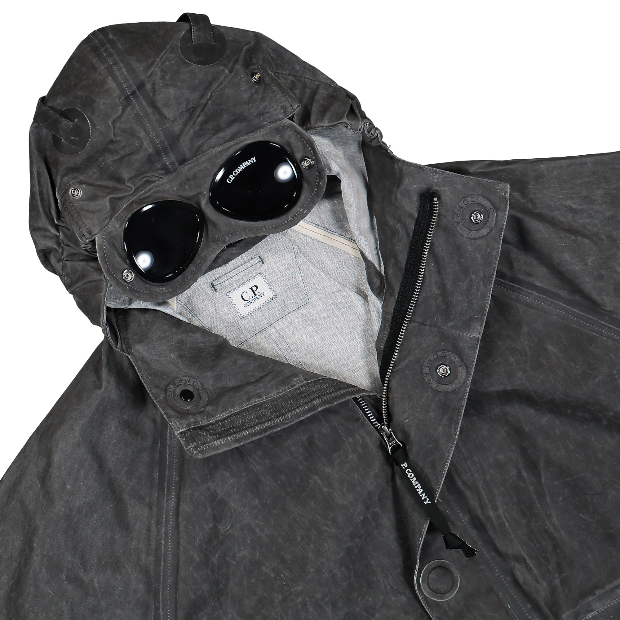 C.P. Company Goggle Jacket Raven Jackets Detail view 1 | Overkill