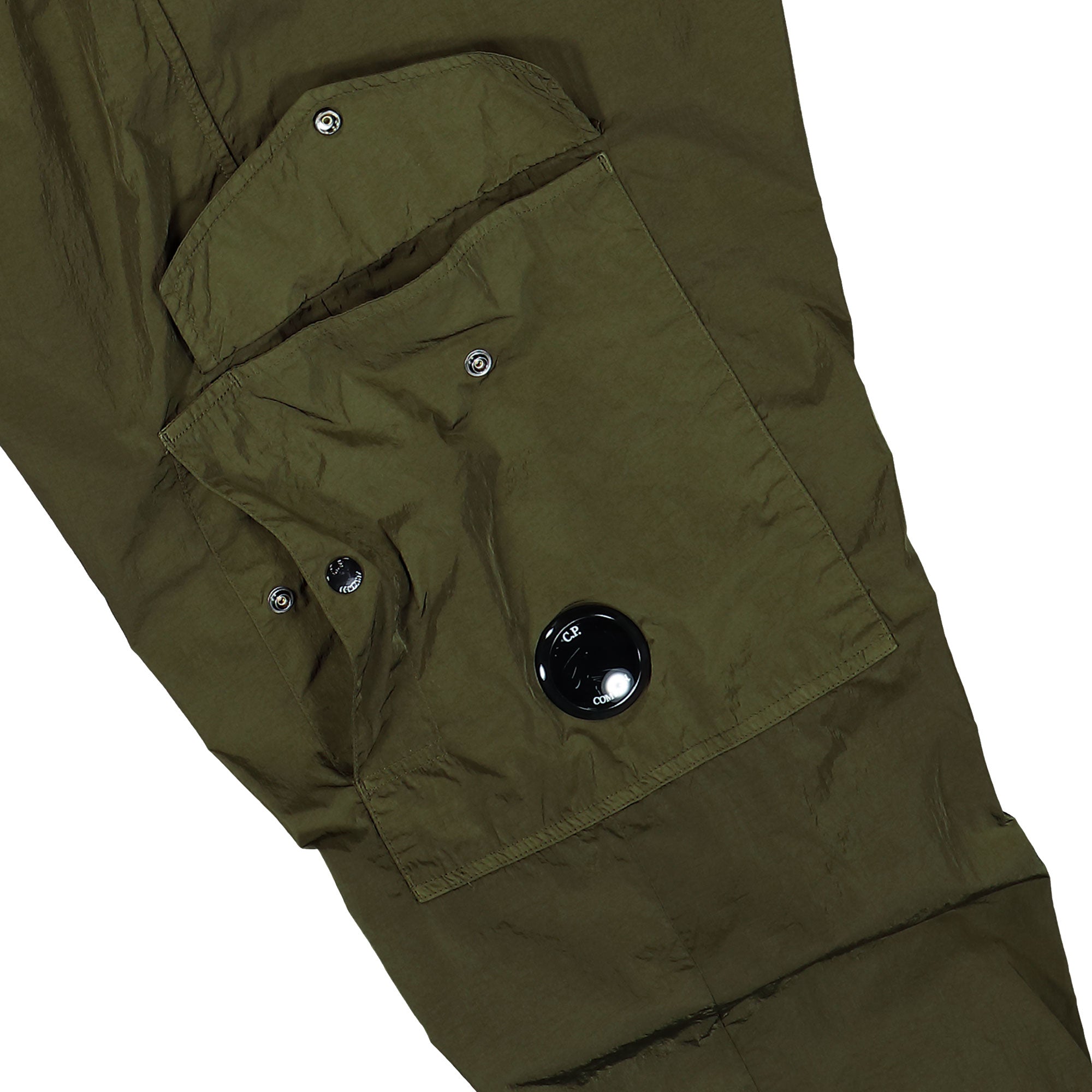 C.P. Company Chrome-R Regular Cargo Pants Ivy Green Cargo Pants Detail view 2 | Overkill