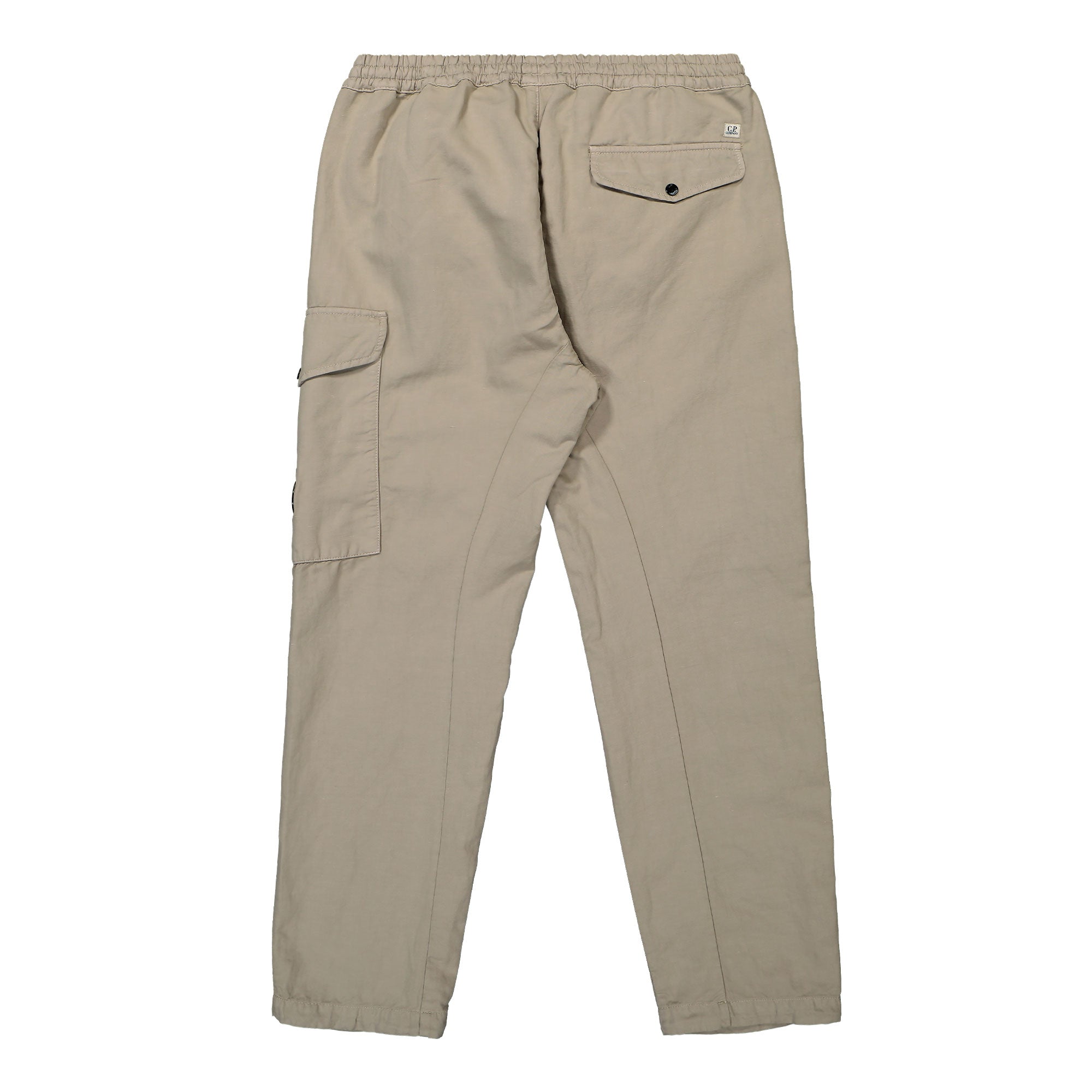 C.P. Company Regular Fit Cotton/Linen Pants Vintage Khaki Casual Pants Material | Overkill