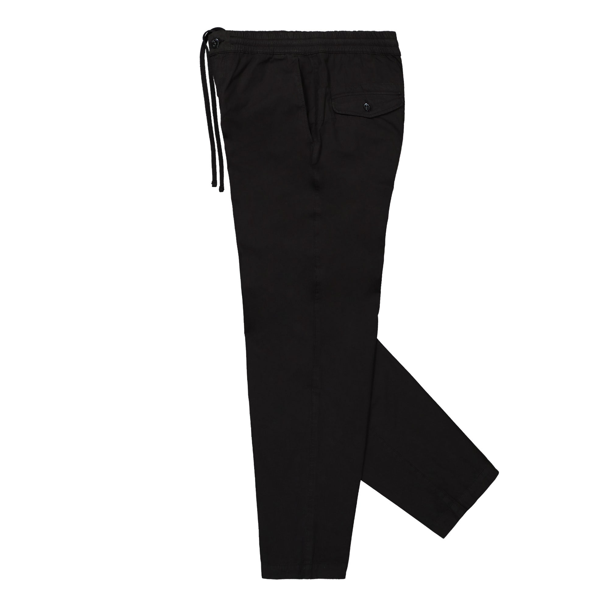 C.P. Company Microreps Loose Pants Black Casual Pants Close-up | Overkill