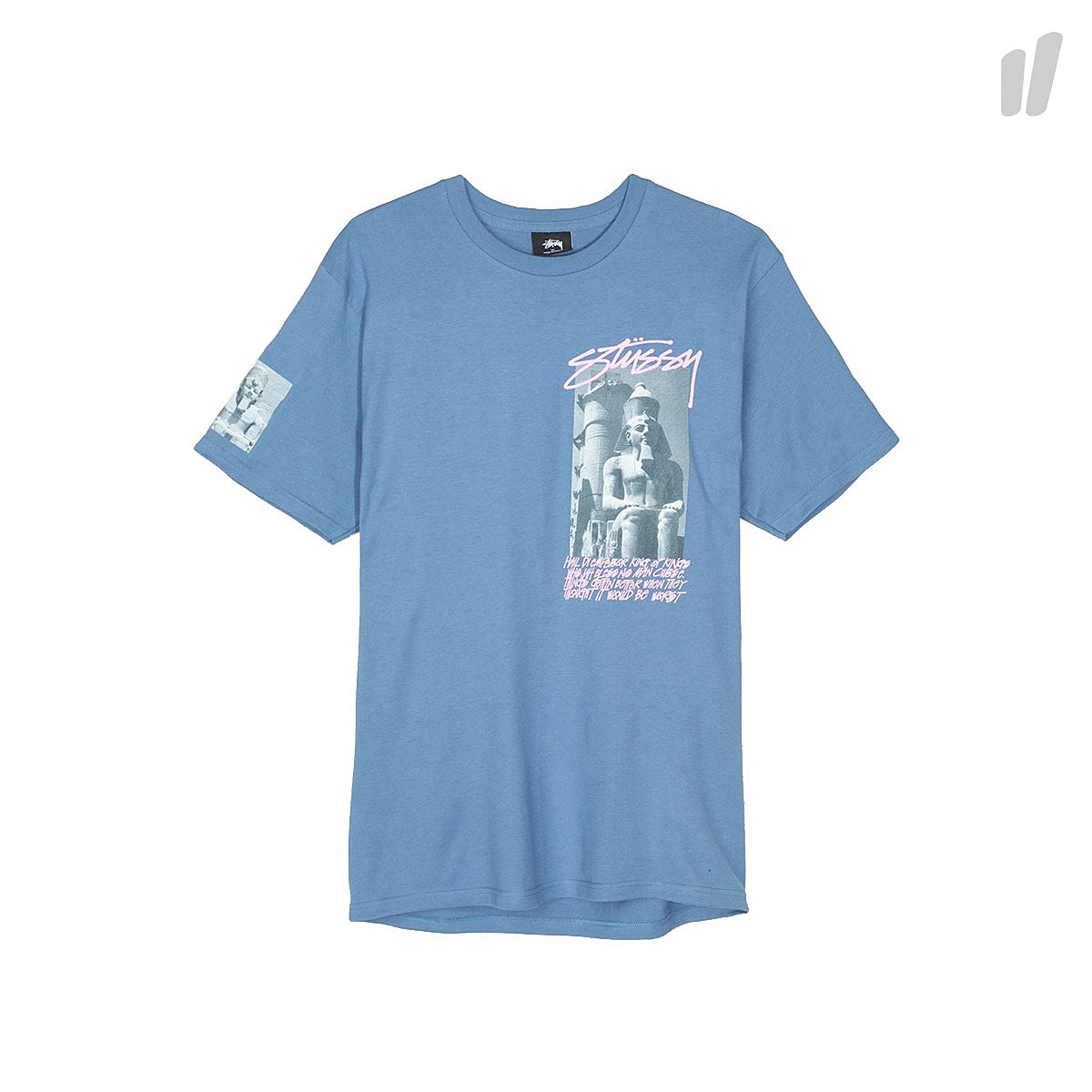 Stussy Emperor Tee Steel T-Shirts 1904107 / 0021 | Overkill