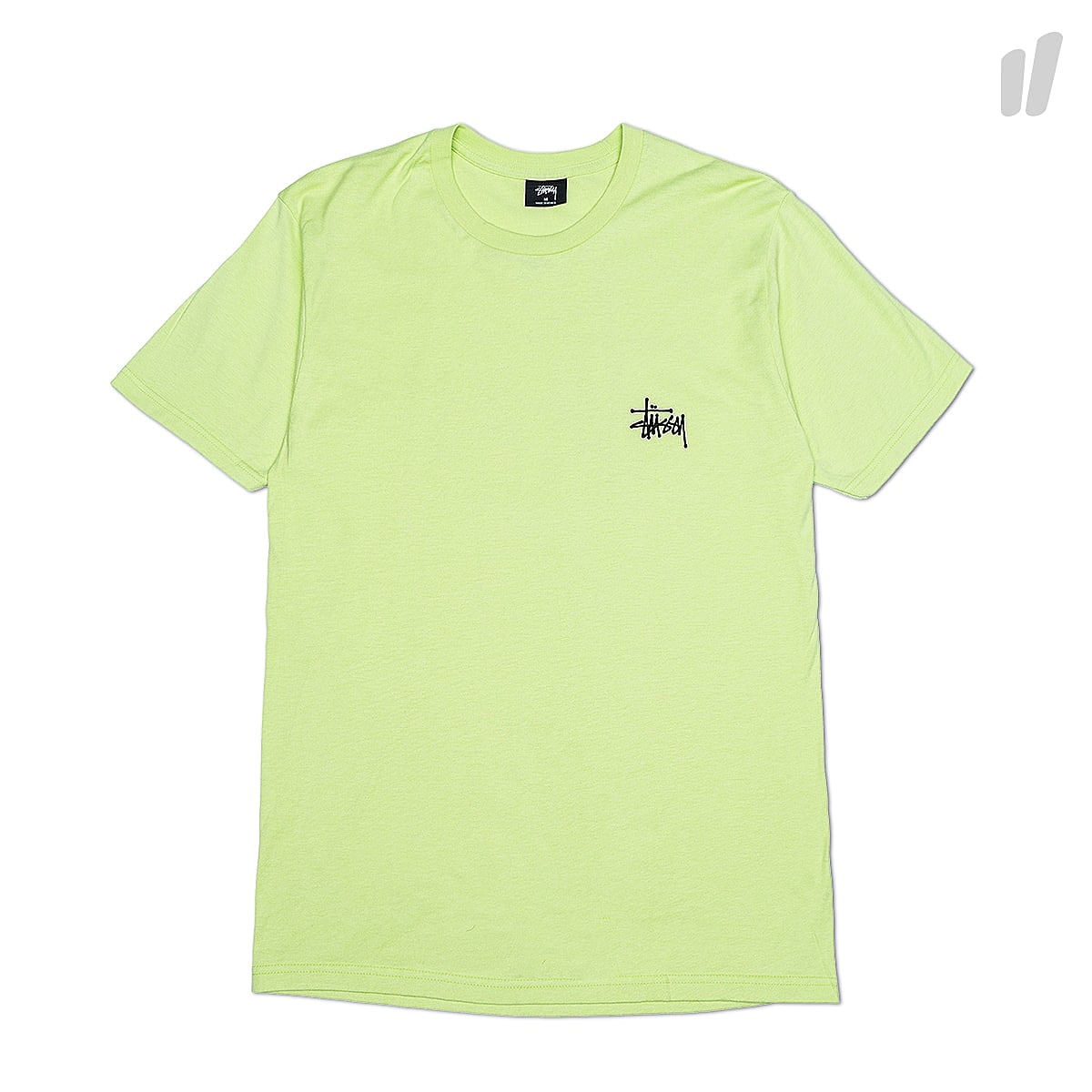 Stussy Basic Stussy Tee Pale Green T-Shirts 1904257 / 0453 | Overkill