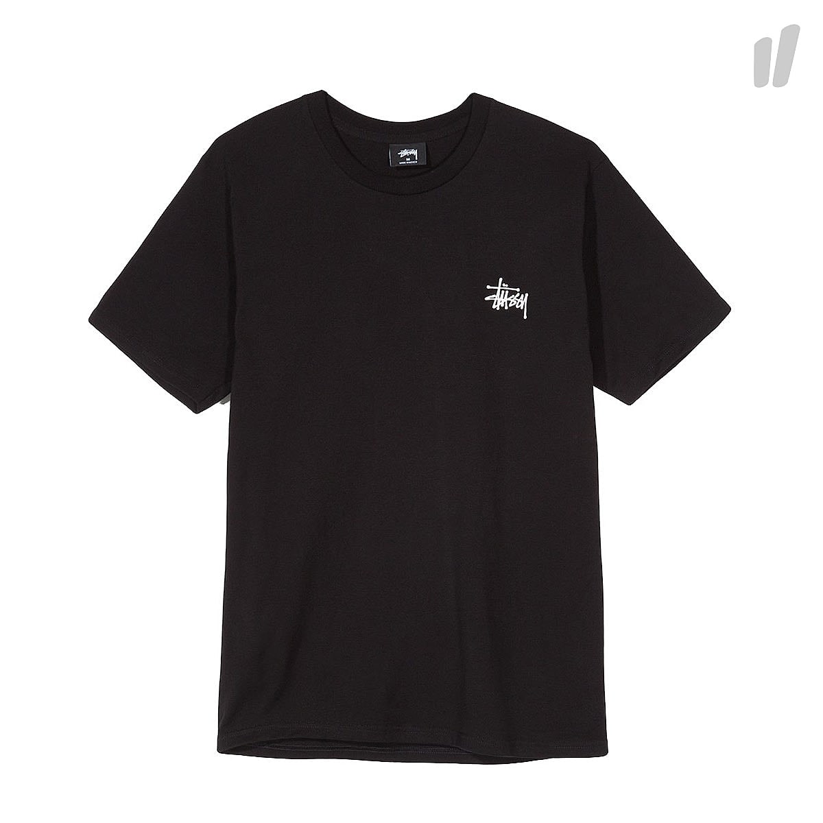 Stussy Basic Tee Black T-Shirts 1904298 / 0001 | Overkill