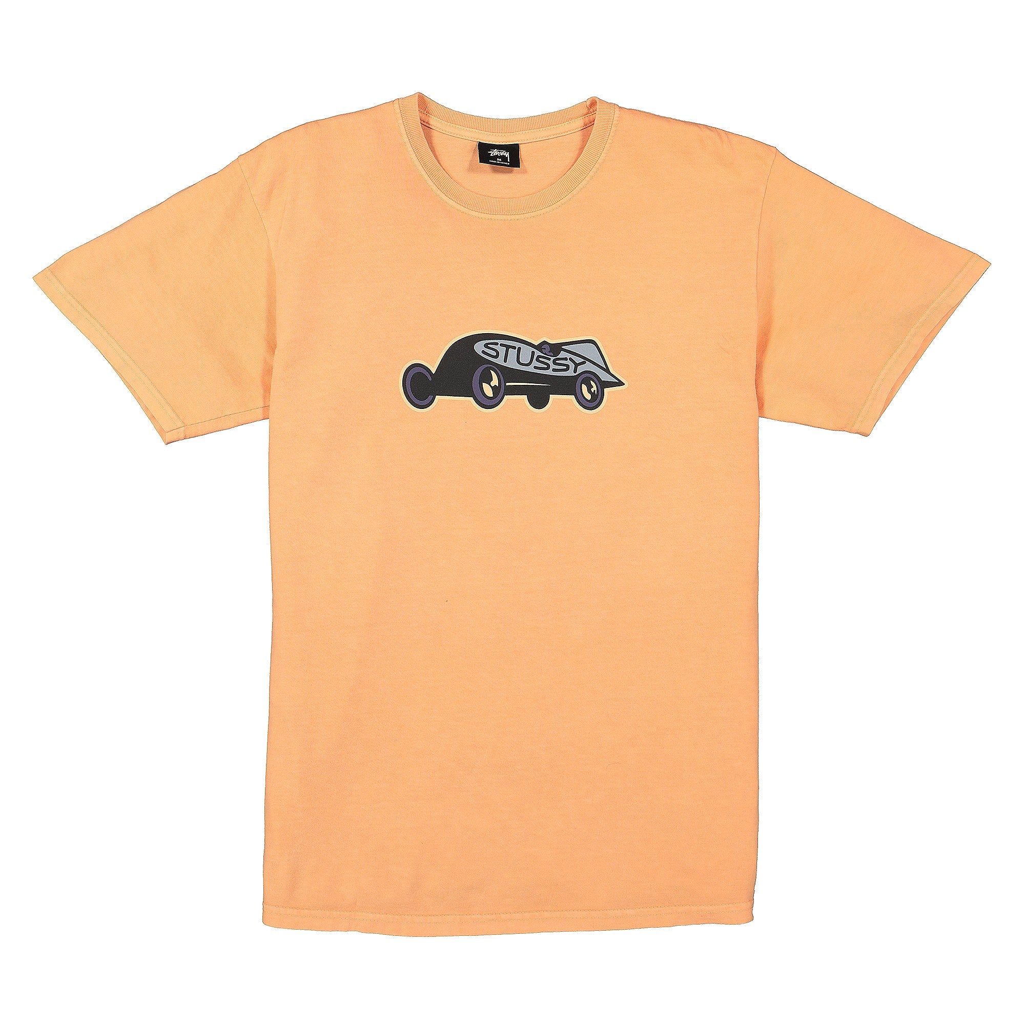 Stussy Race Car Pigment Dyed Tee Coral T-Shirts 1904359 / 0607 | Overkill
