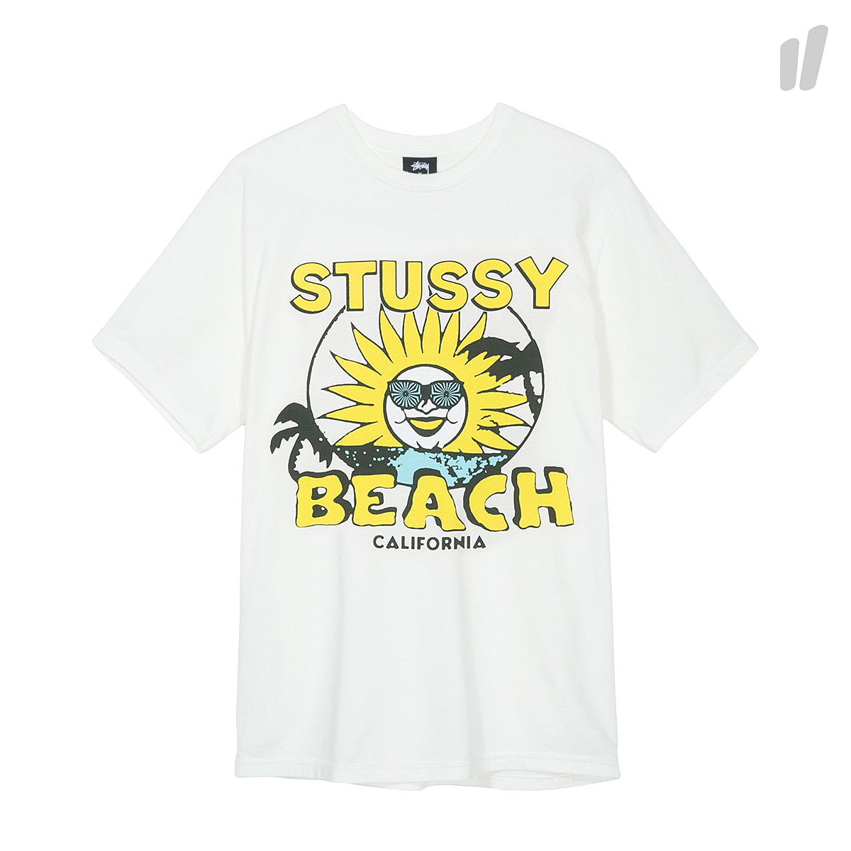 Stussy Worth The Trip Pigment Dyed Tee Natural T-Shirts 1904361 / 1002 | Overkill