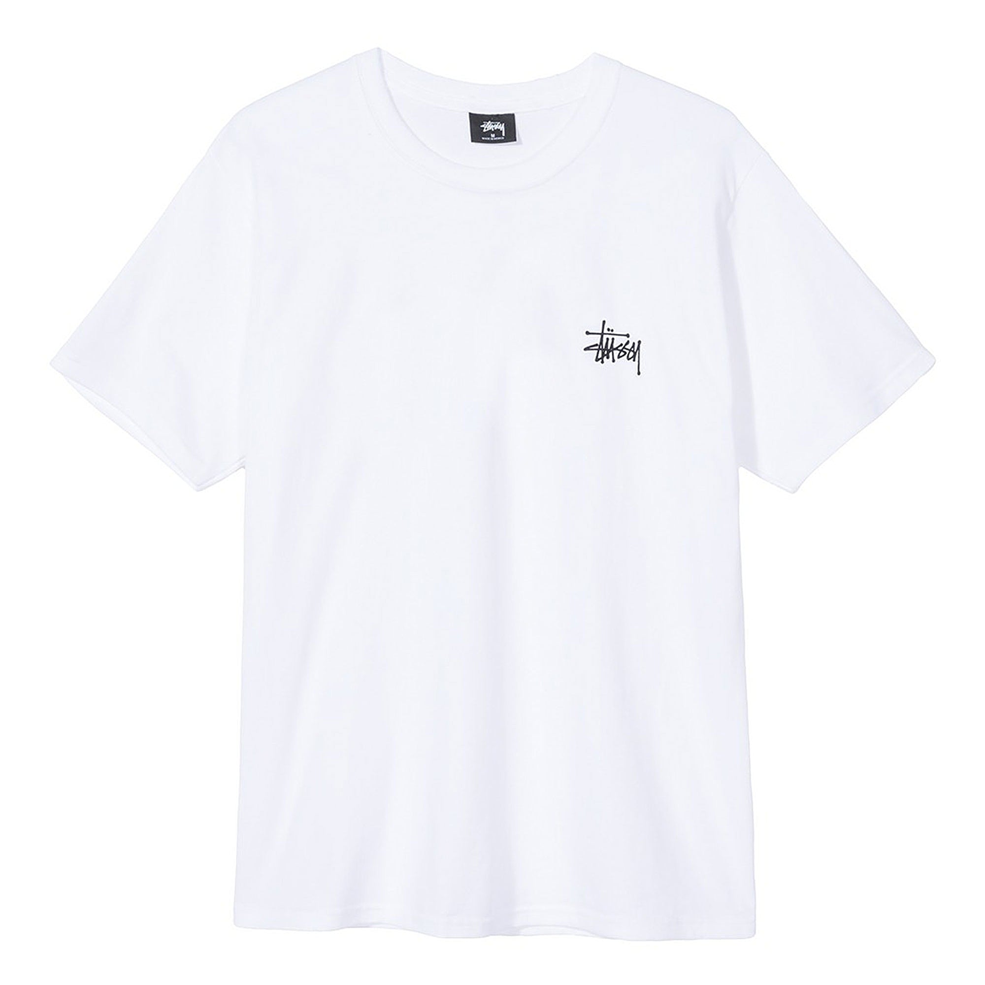 Stussy Basic Tee White T-Shirts 1904381 / 1201 | Overkill