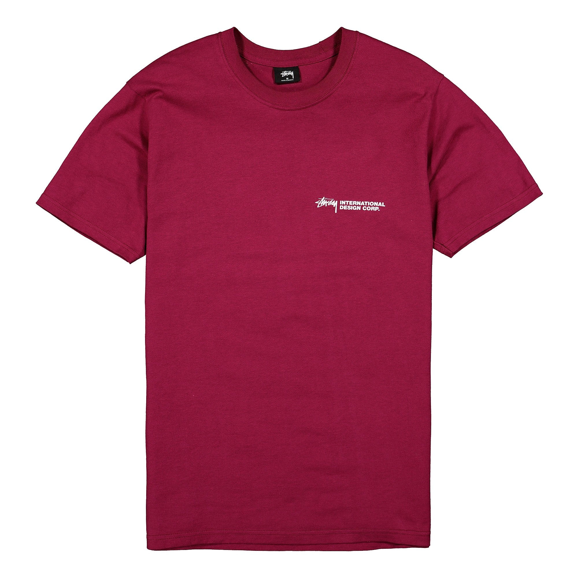Stussy Double Mask Tee Wine T-Shirts 1904424 / 0606 | Overkill