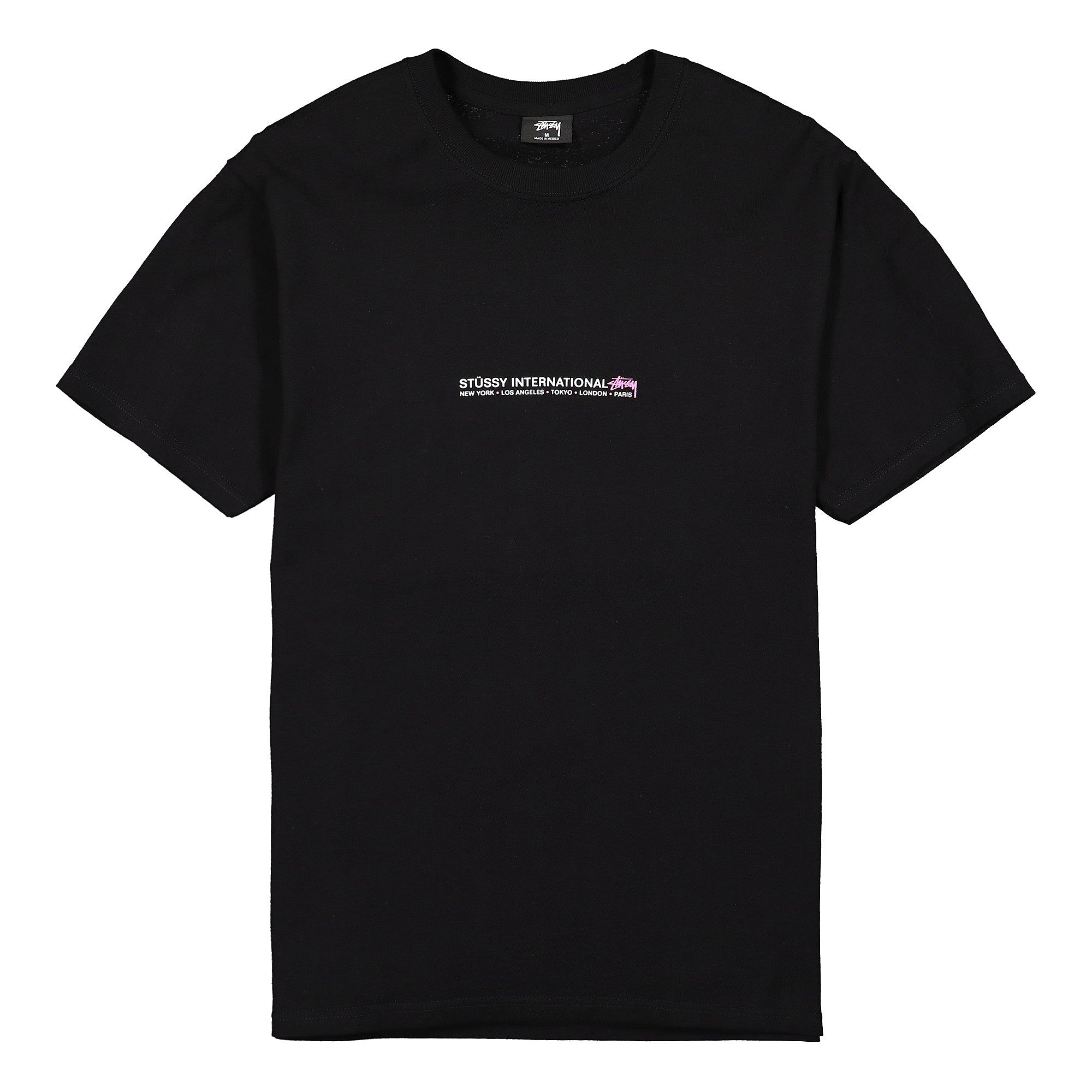 Stussy Fire Palm Tee Black T-Shirts 1904428 / 0001 | Overkill