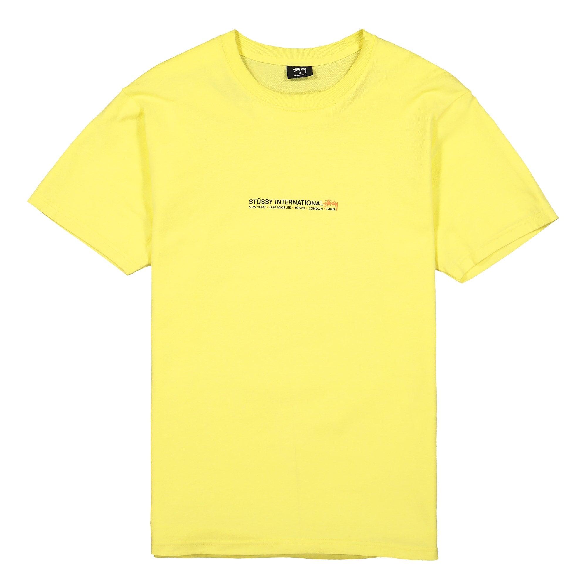 Stussy Fire Palm Tee Lemon T-Shirts 1904428 / 0408 | Overkill