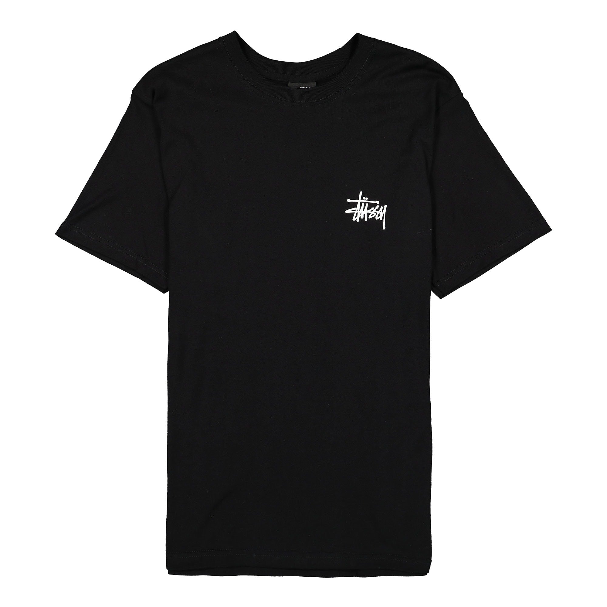 Stussy Basic Tee Black T-Shirts 1904464 / 0001 | Overkill