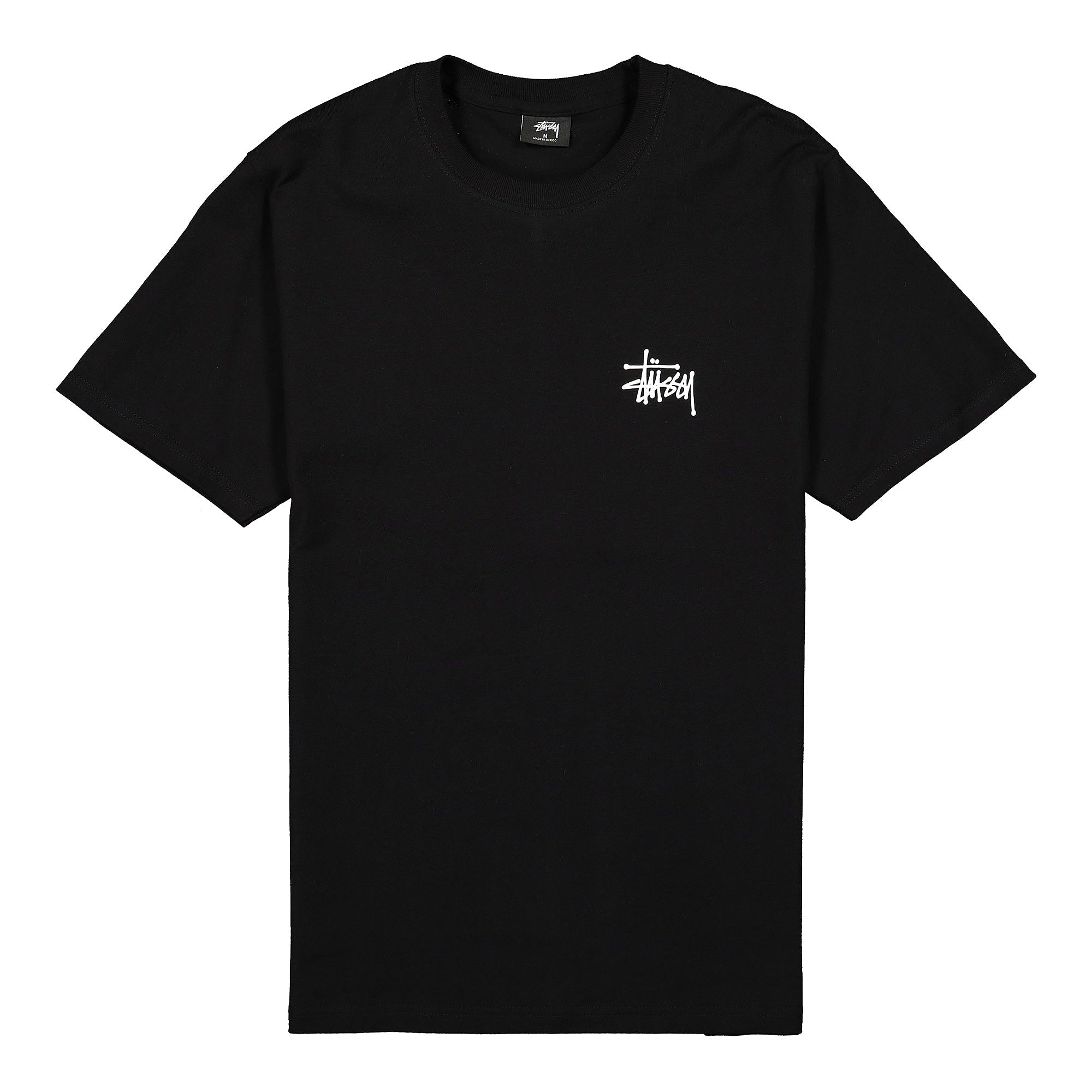 Stussy Basic Tee Black T-Shirts 1904500 / 0001 | Overkill