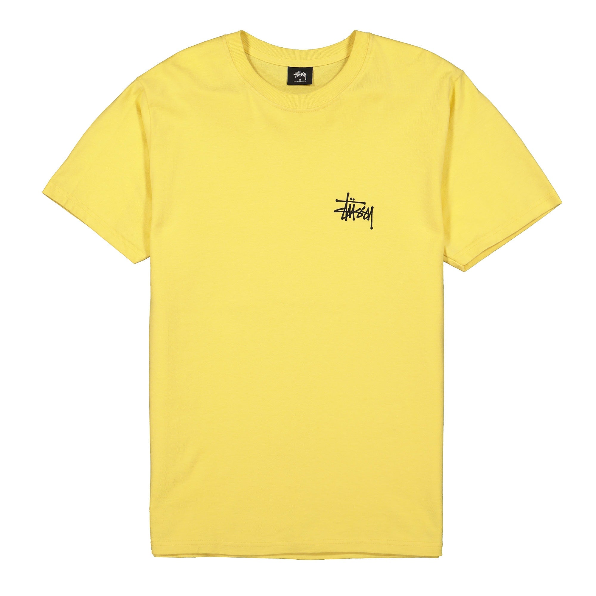 Stussy Basic Tee Yellow T-Shirts 1904500 / 0201 | Overkill