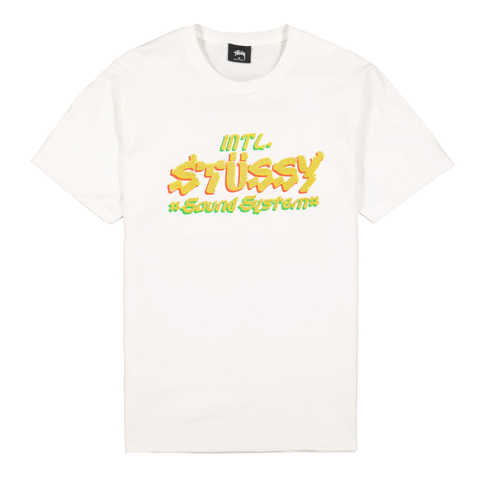 Stussy Sound System Tee Whjite T-Shirts 1904514 / 1201 | Overkill