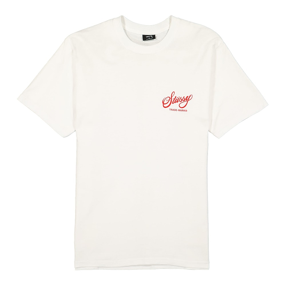 Stussy Bottlecap Tee White Caps 1904617 / 1201 | Overkill