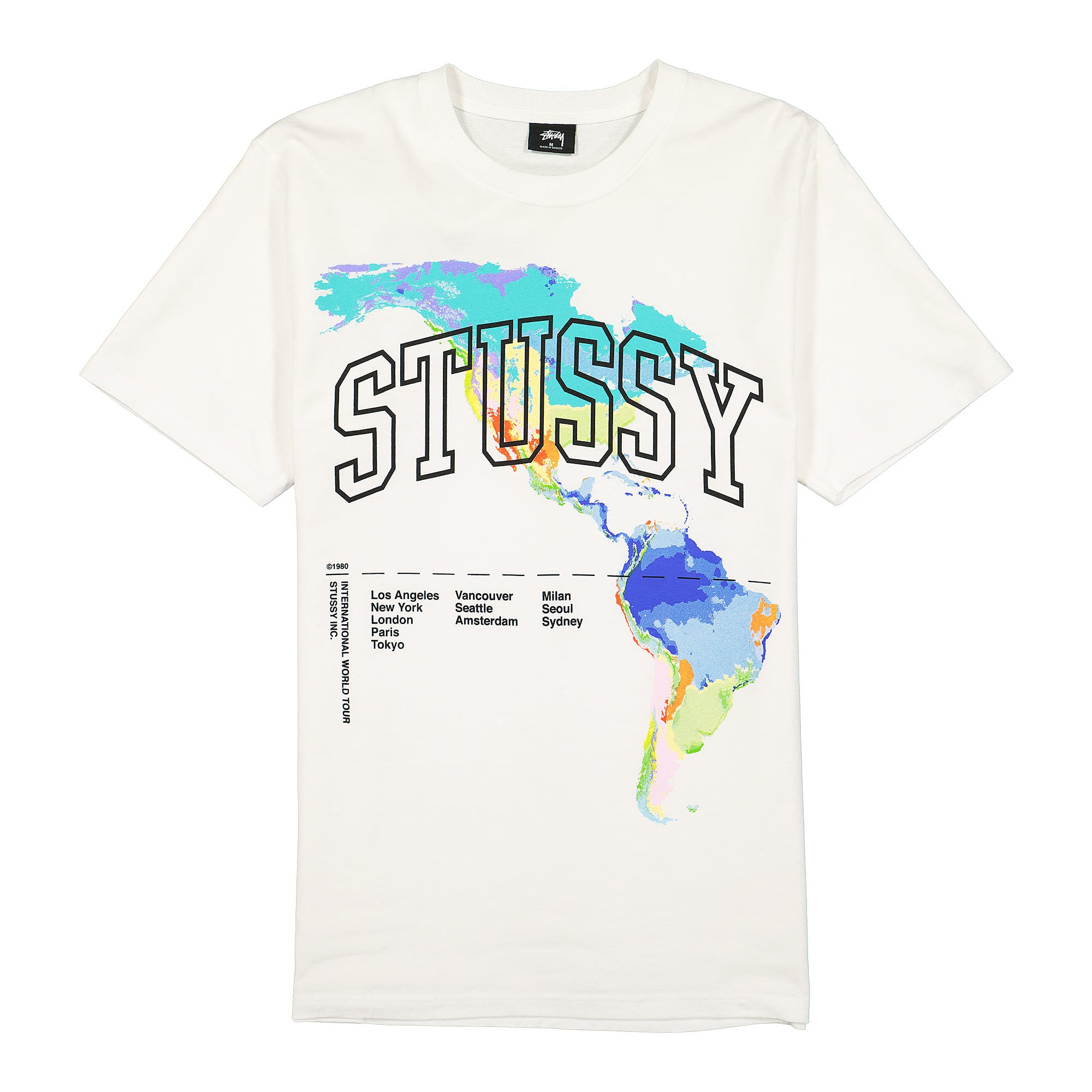 Stussy Thermal Tee White T-Shirts 1904630 / 1201 | Overkill