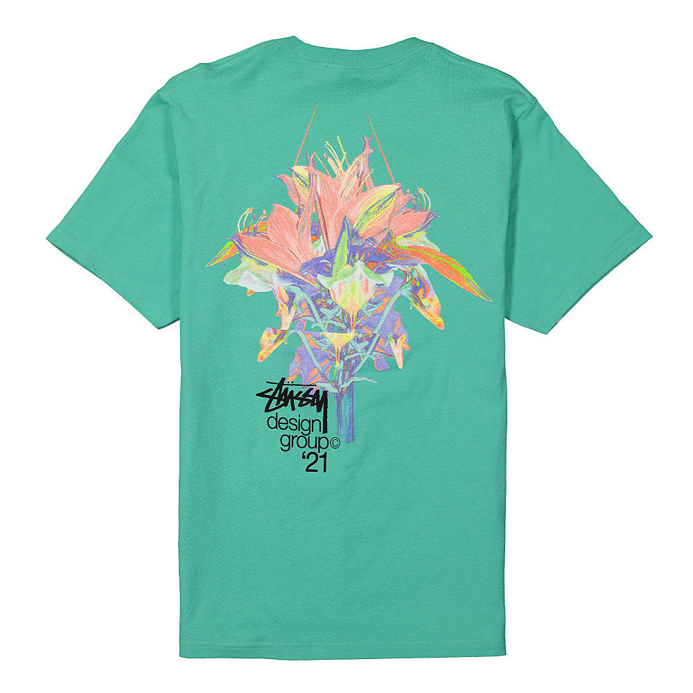 Stussy Design Group 21 Tee Green T-Shirts Material | Overkill