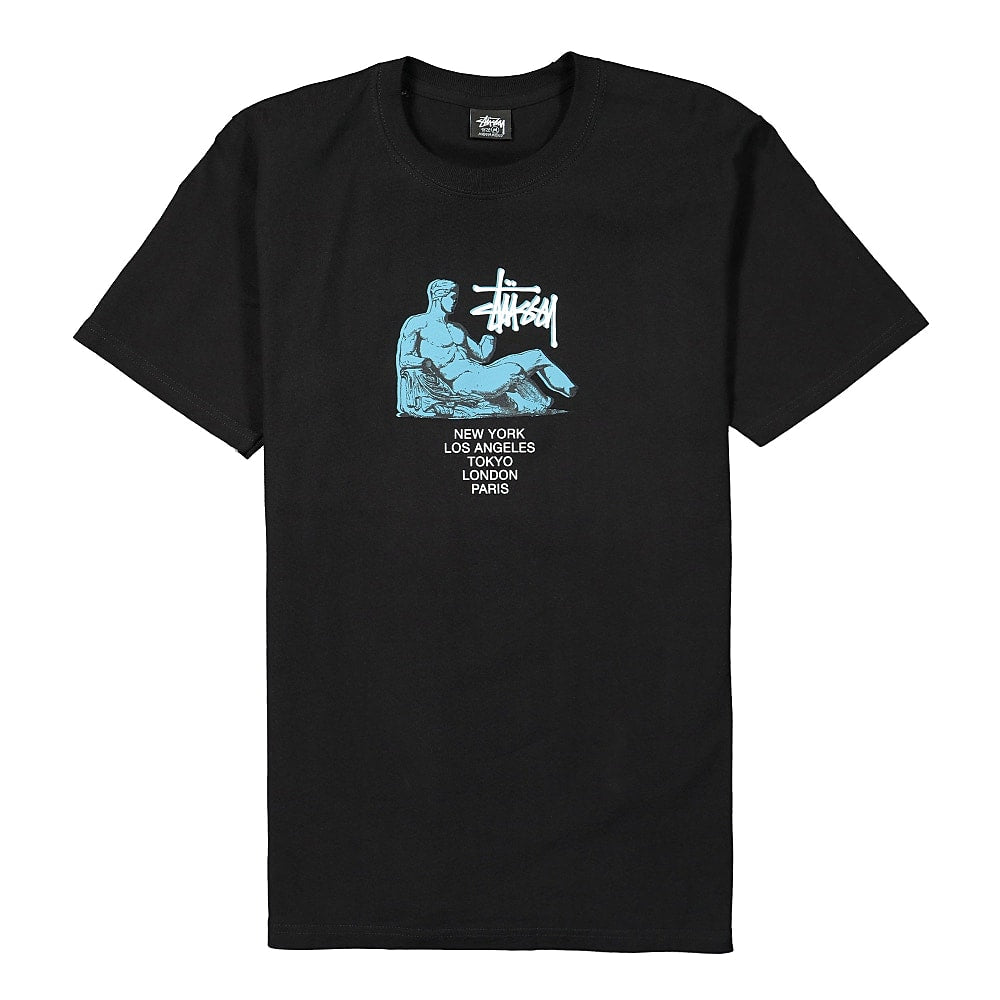Stussy Dionysos Tee Black T-Shirts 1904654 / 0001 | Overkill