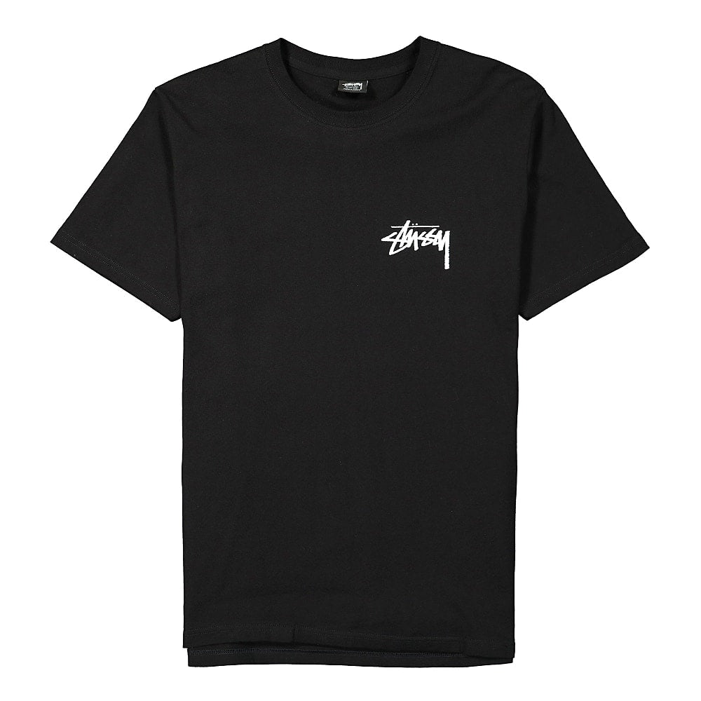 Stussy Peace Sign Tee Black T-Shirts 1904662 / 0001 | Overkill