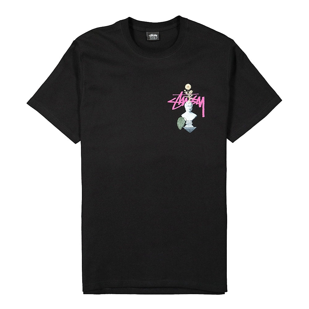 Stussy Psychedelic Tee Black T-Shirts 1904663 / 0001 | Overkill