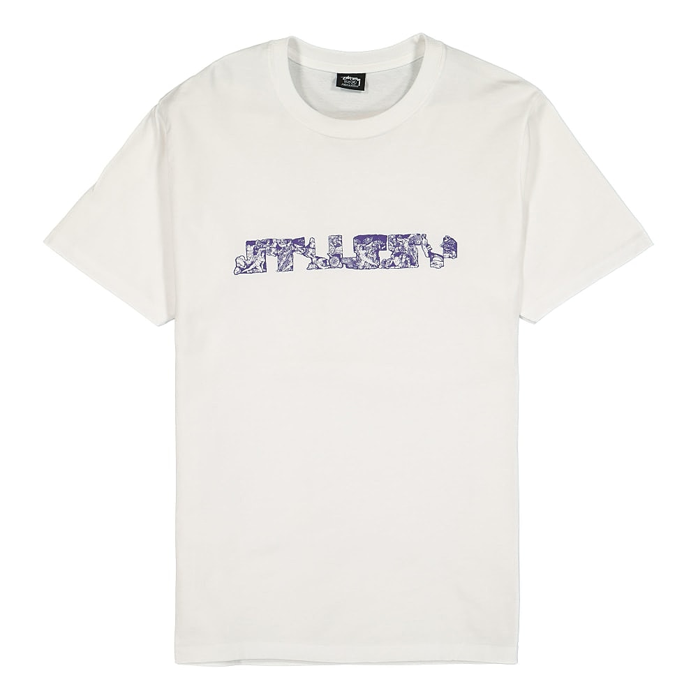 Stussy Sculptures Tee White T-Shirts 1904667 / 1201 | Overkill