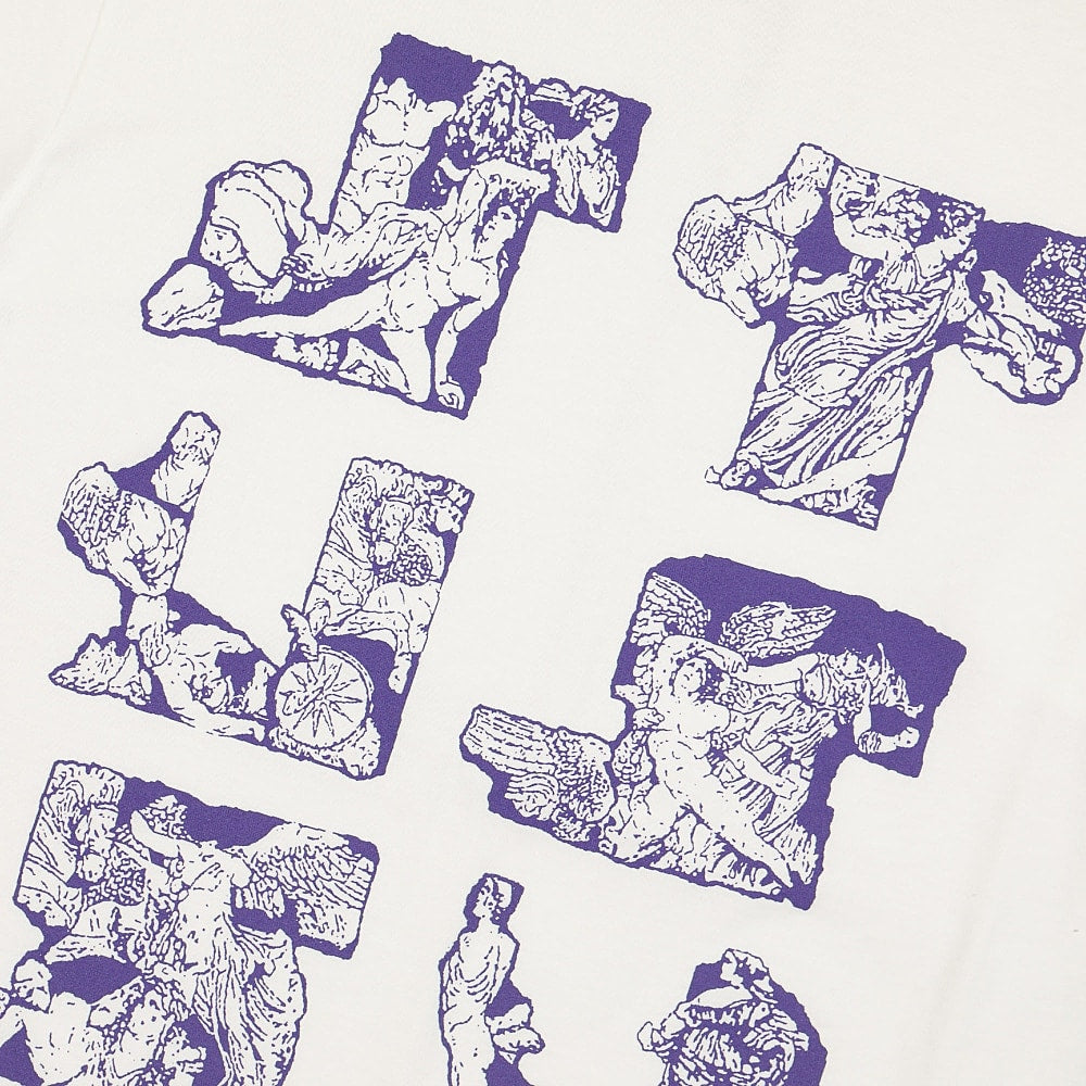 Stussy Sculptures Tee White T-Shirts Detailfoto | Overkill