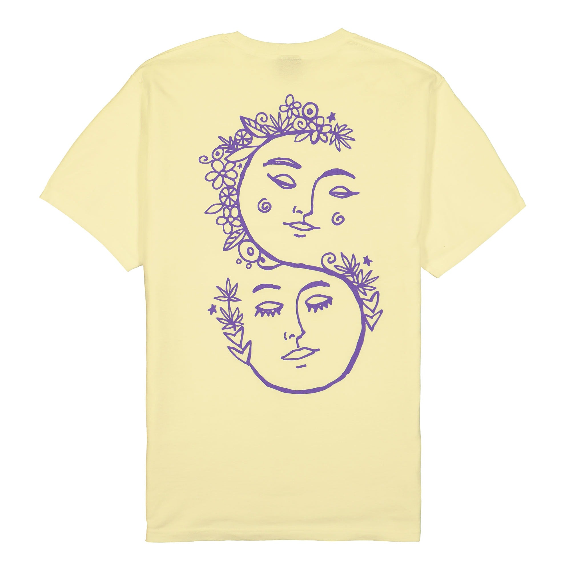 Stussy Sound Of Summer Tee Pale Yellow T-Shirts Material | Overkill