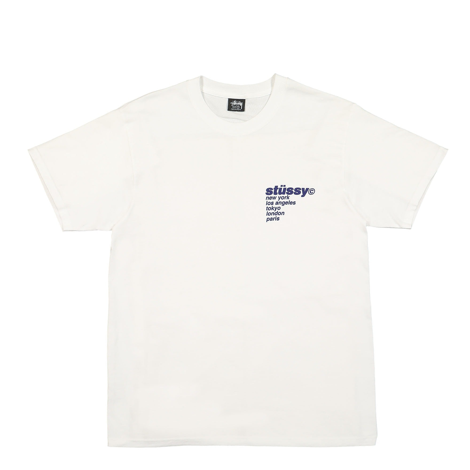Stussy Strawberry Tee White T-Shirts 1904769 / 1201 | Overkill